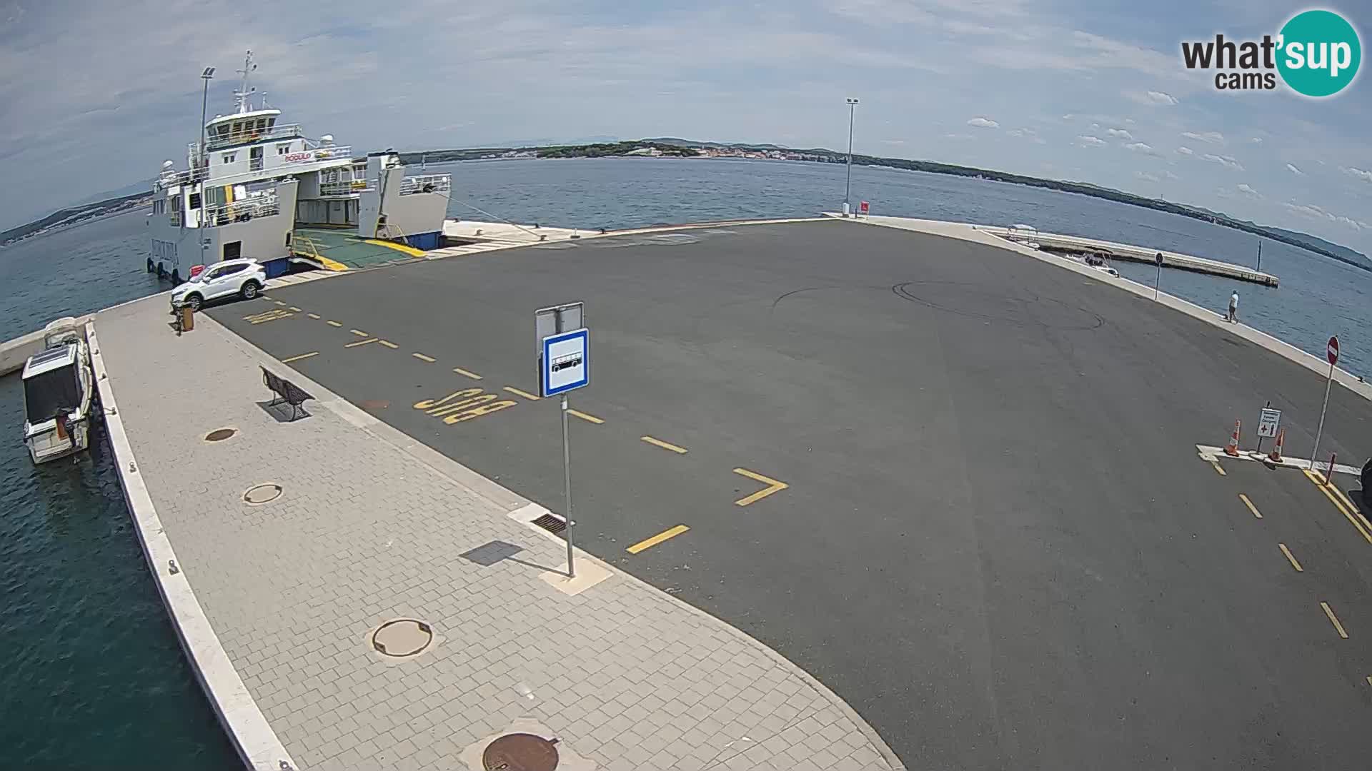 Tkon Live cam – Fähre – Dalmatien – Kroatien