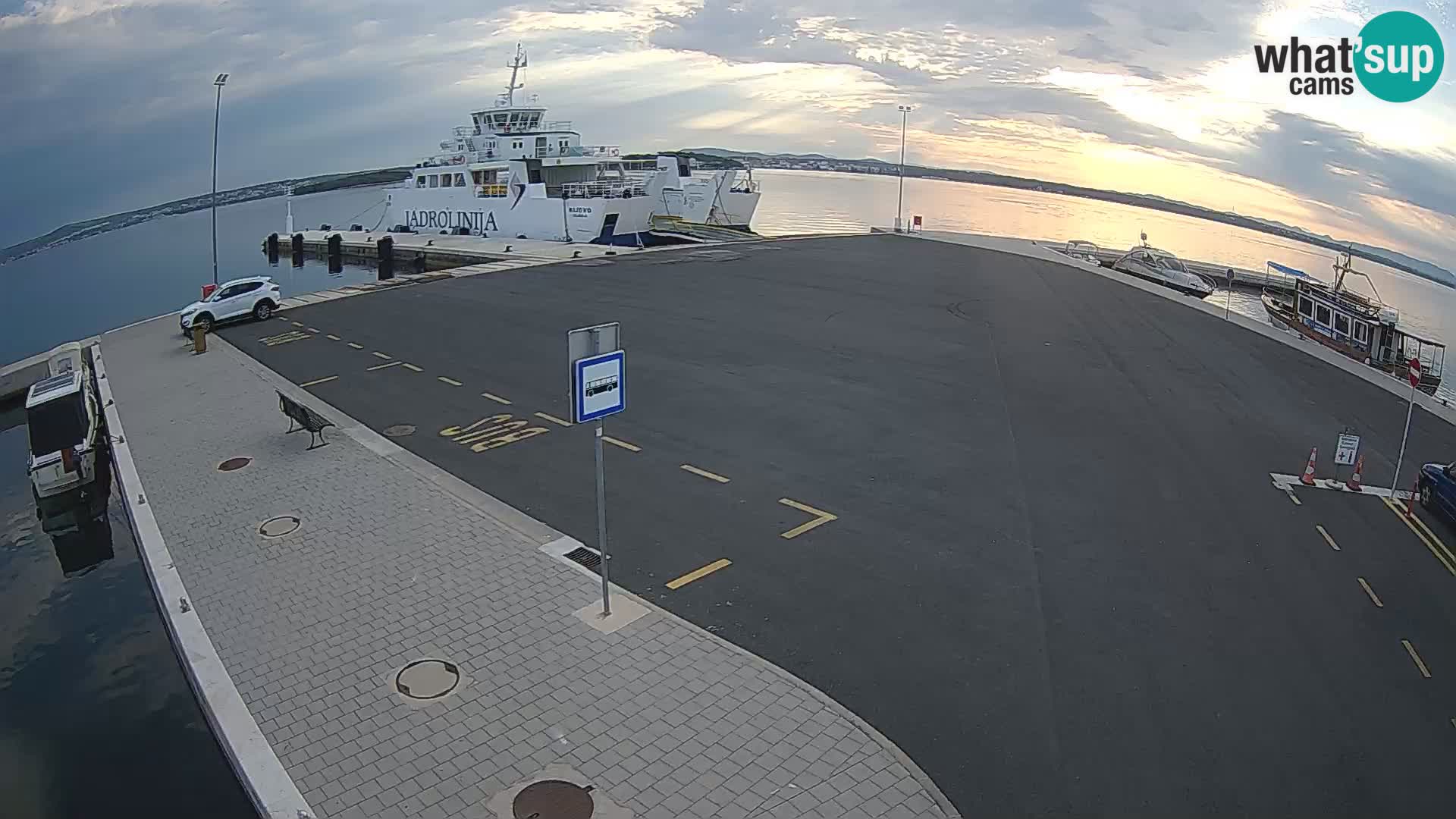 Tkon Live cam – Fähre – Dalmatien – Kroatien