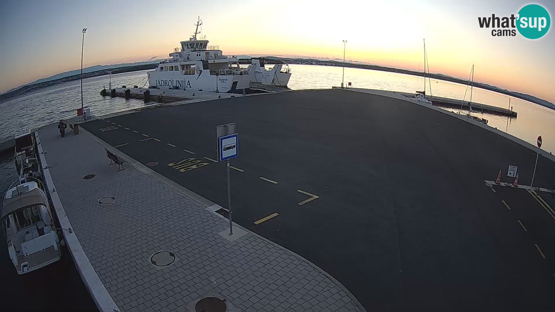 Tkon Live cam – Fähre – Dalmatien – Kroatien