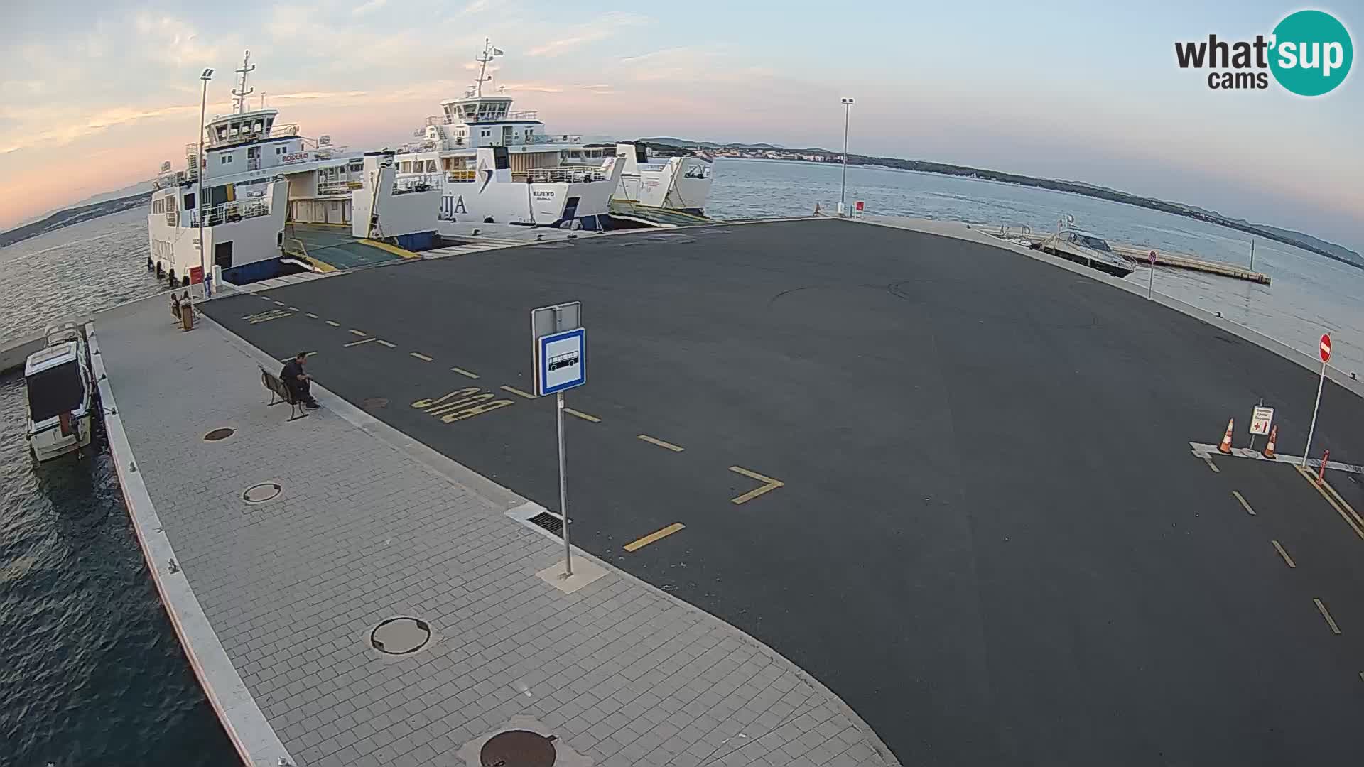 Tkon u živo – trajekt – Dalmacija