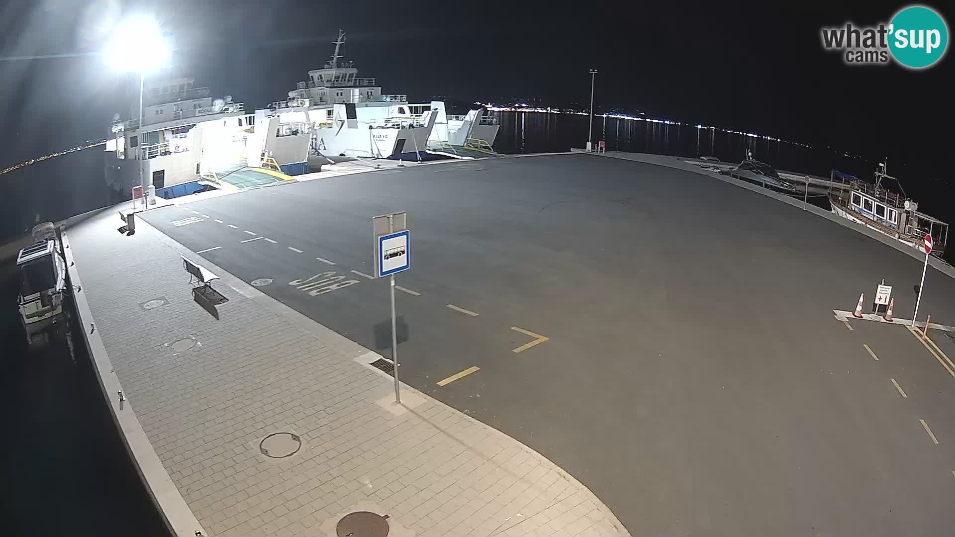 Tkon Live cam – ferry – Dalmatia – Croatia