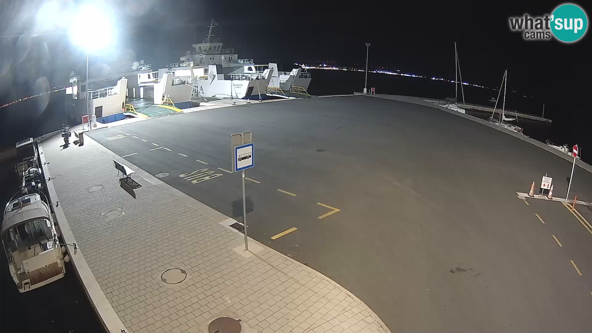 Tkon Live cam – ferry – Dalmatia – Croatia