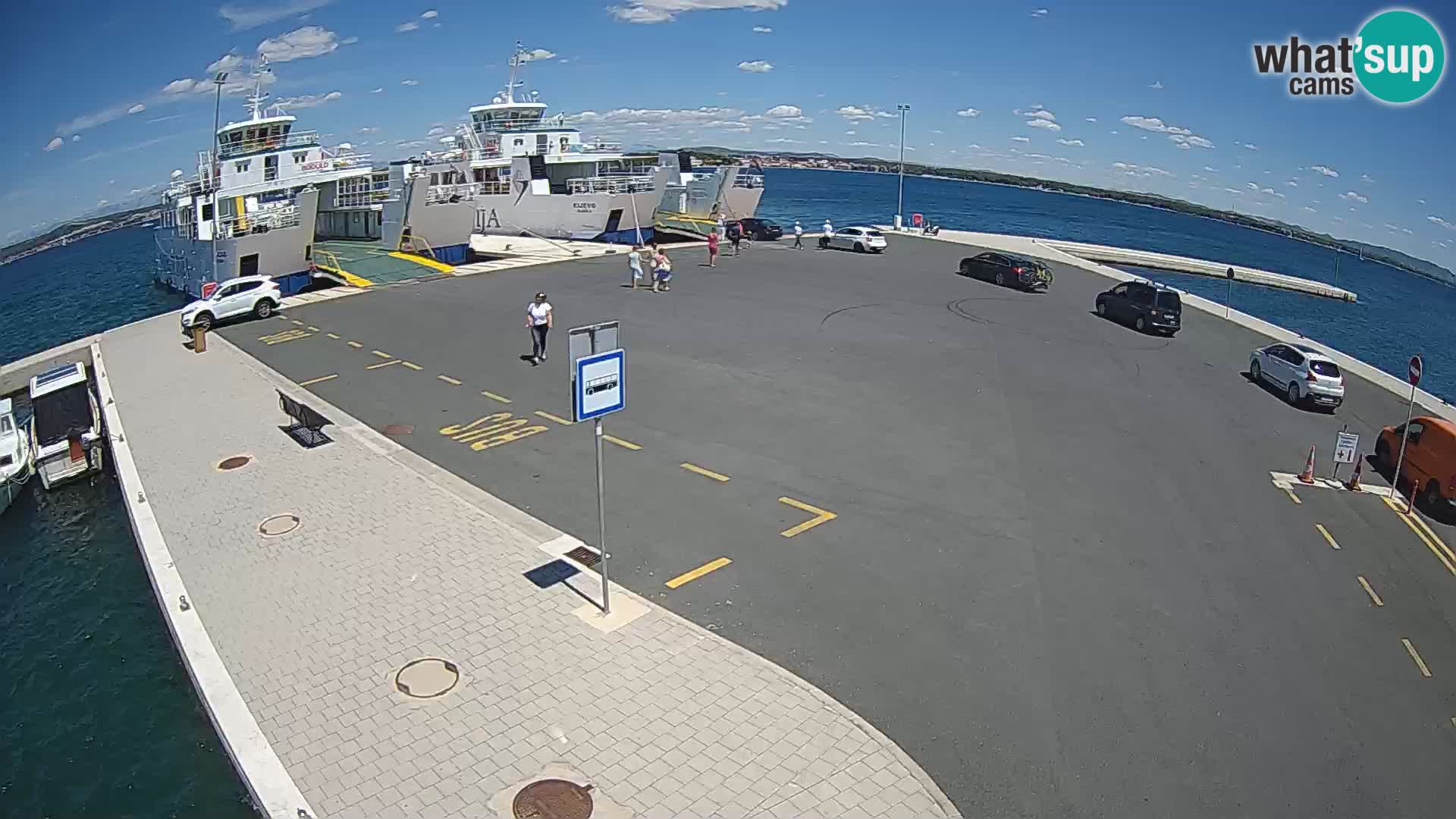 Tkon Live cam – ferry – Dalmatia – Croatia