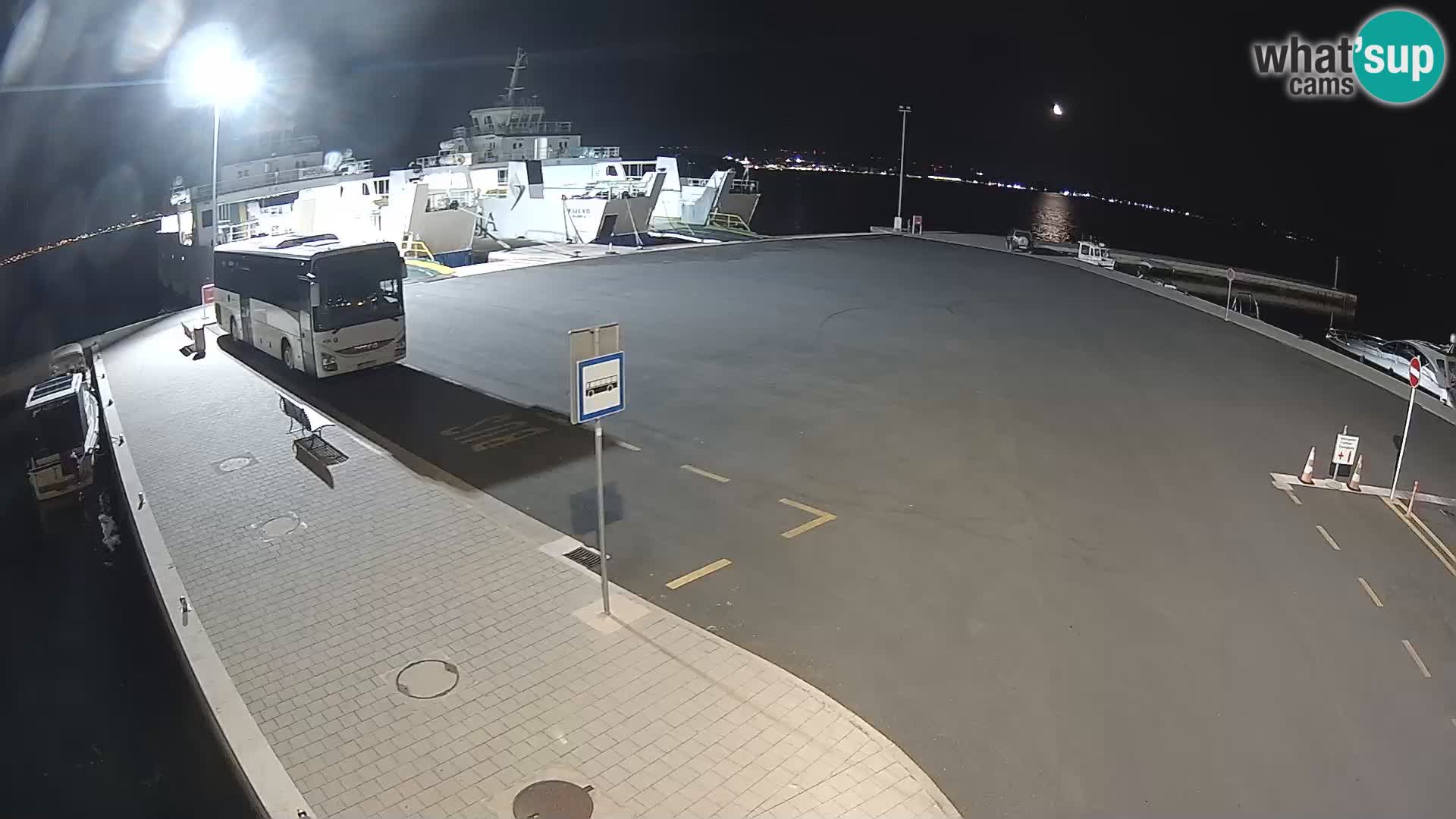 Tkon Live cam – traghetto – Dalmazia – Croazia