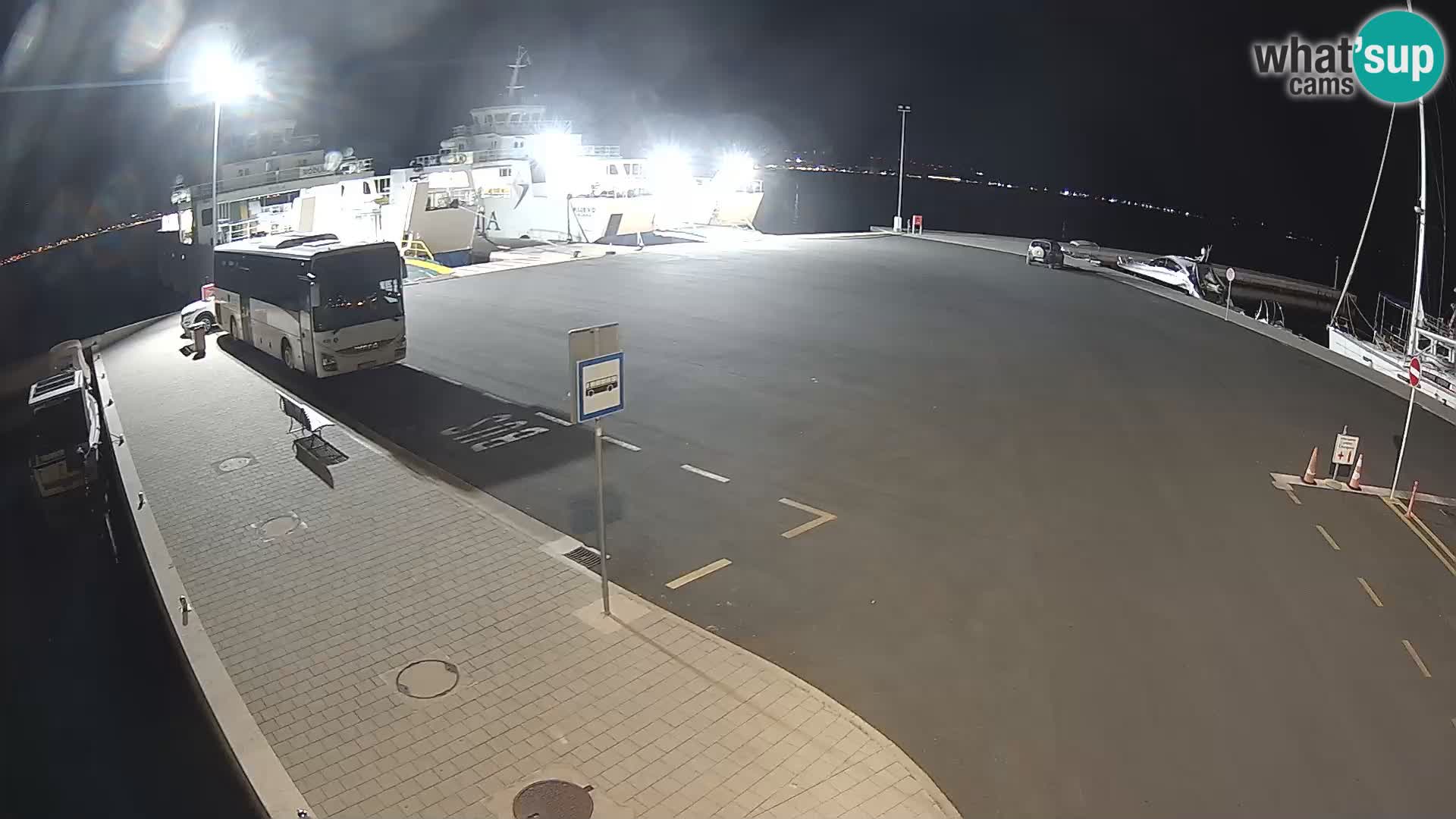Tkon Live cam – Fähre – Dalmatien – Kroatien