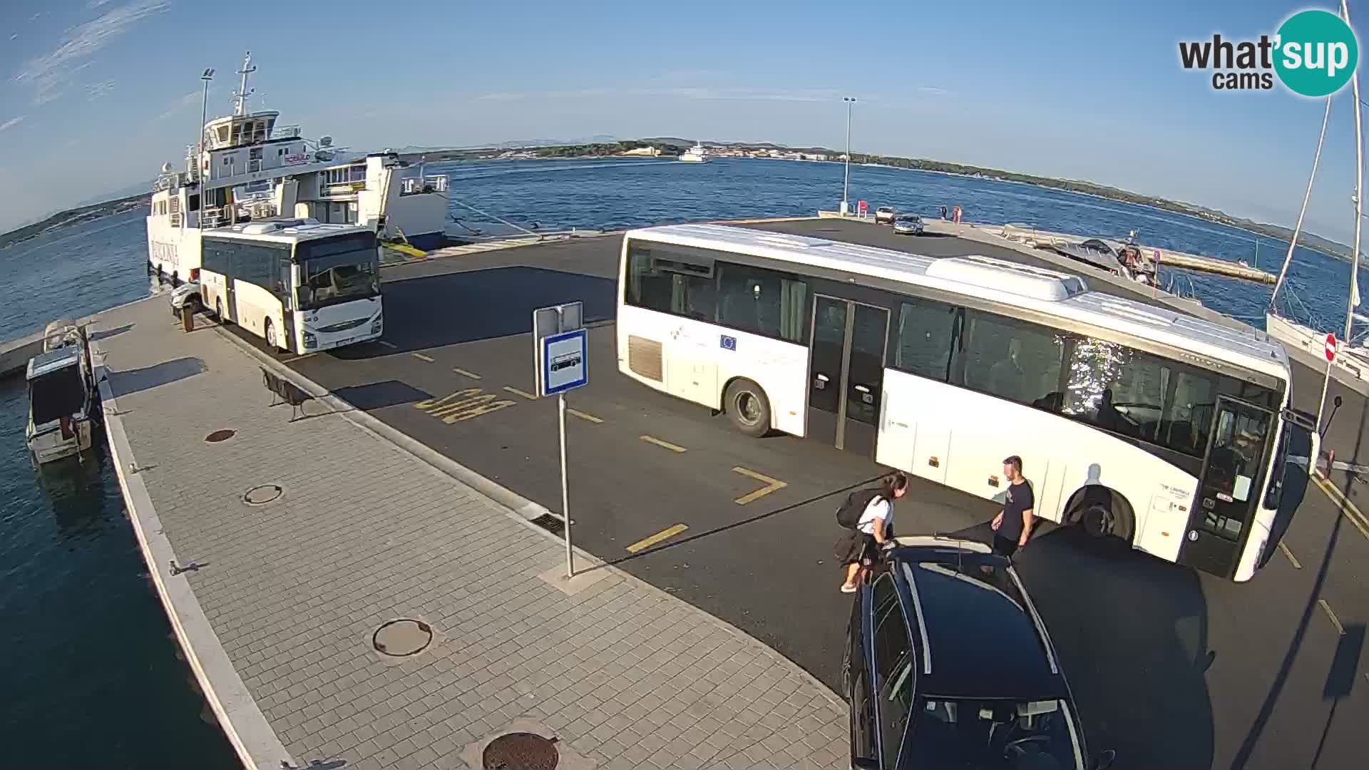 Tkon Live cam – Fähre – Dalmatien – Kroatien