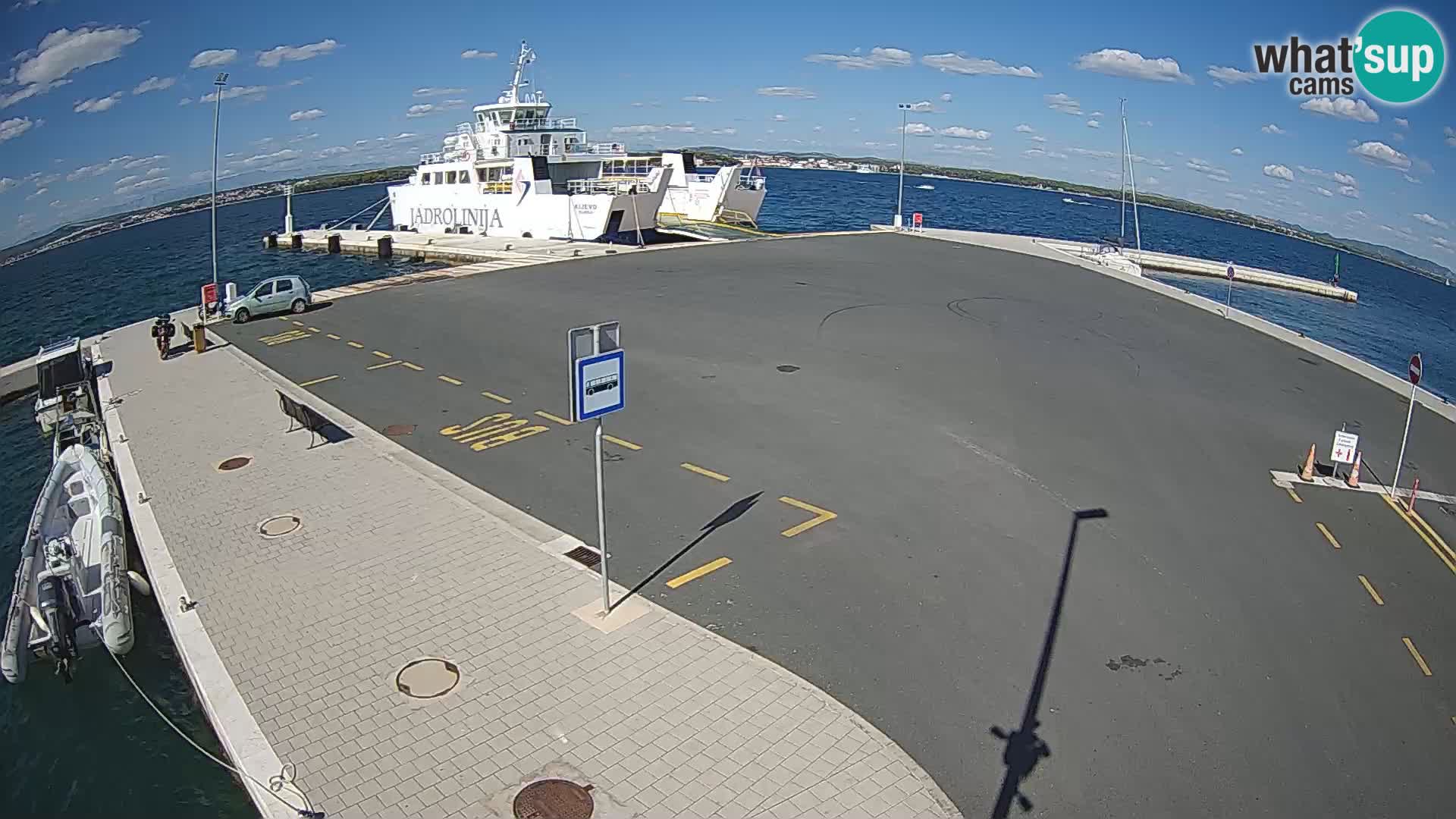 Tkon Live cam – Fähre – Dalmatien – Kroatien