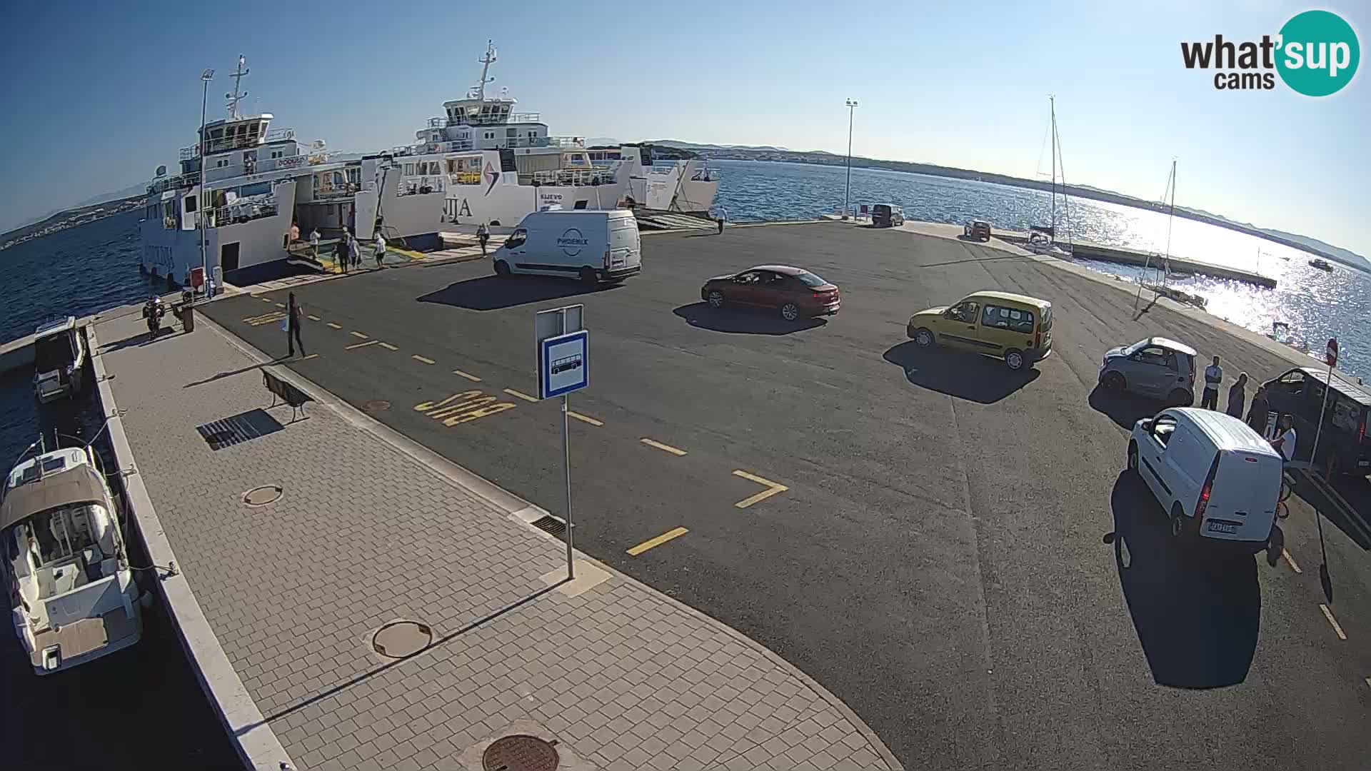 Tkon camera en vivo – Transportar – Dalmacia – Croacia