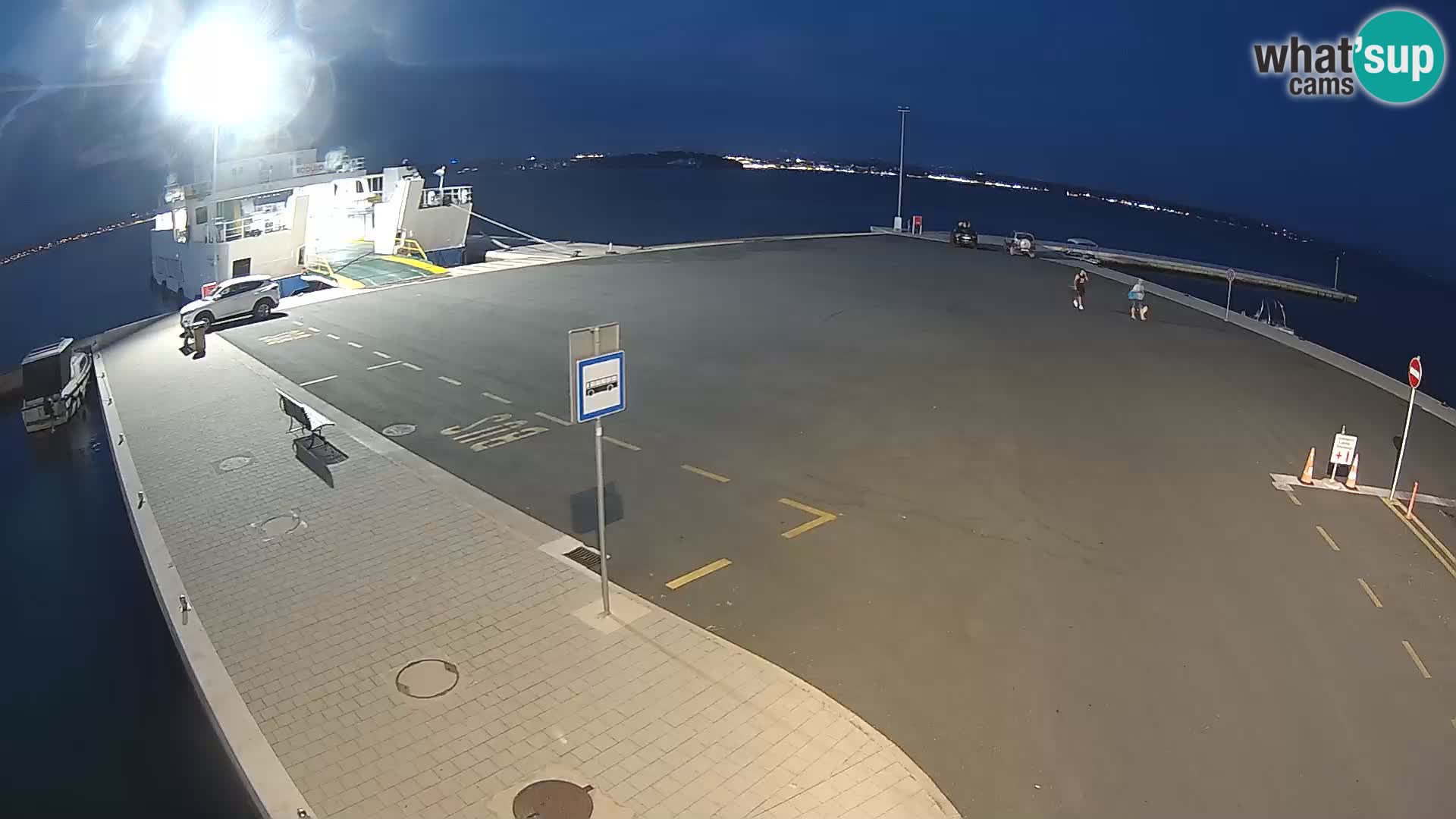 Tkon Live cam – ferry – Dalmatia – Croatia