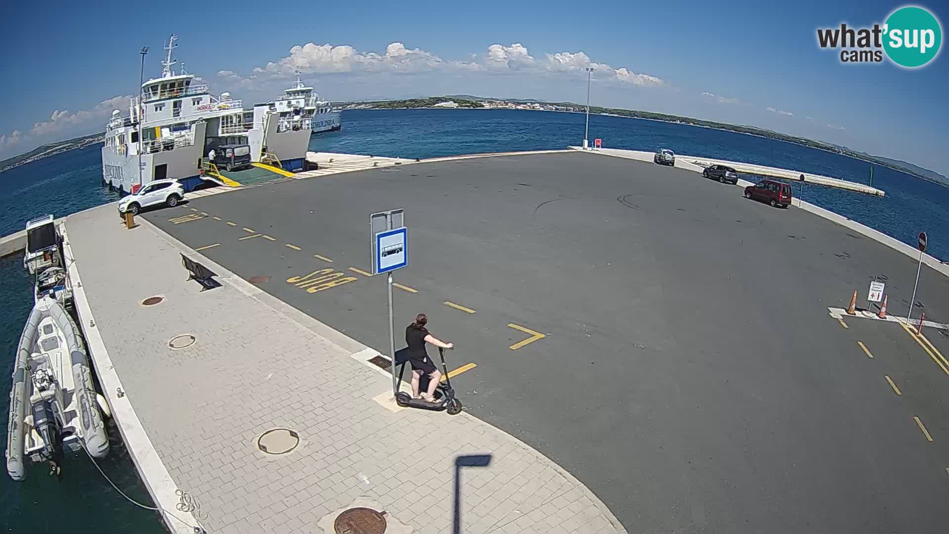 Tkon Live cam – ferry – Dalmatia – Croatia