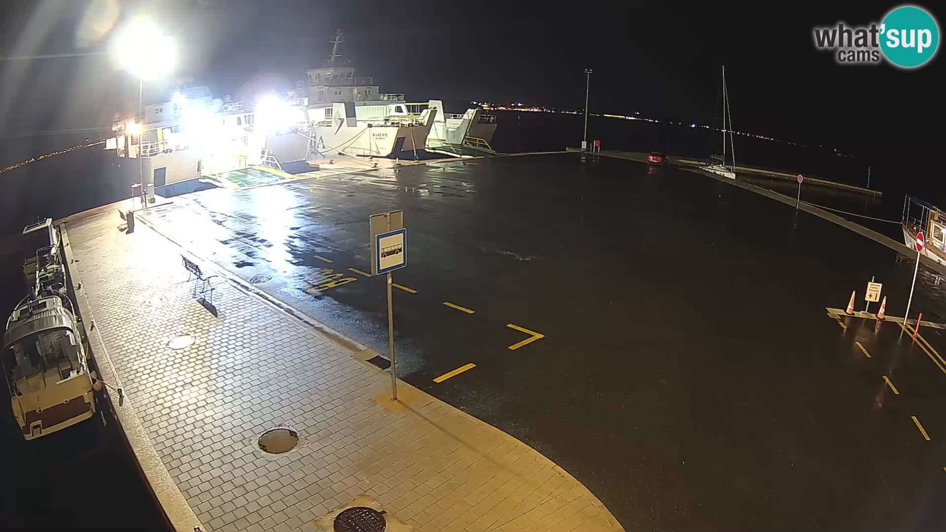Tkon Live cam – traghetto – Dalmazia – Croazia