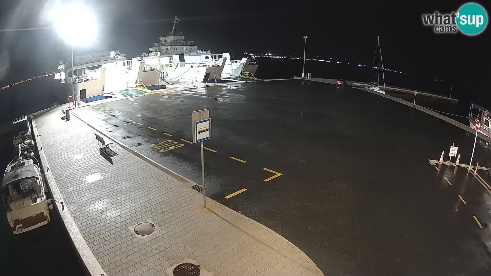 Tkon Live cam – traghetto – Dalmazia – Croazia