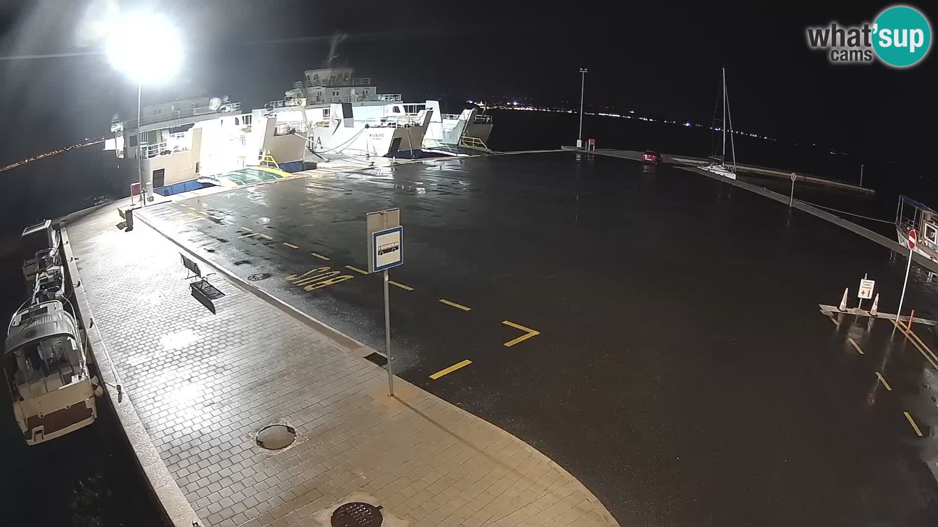 Tkon Live cam – traghetto – Dalmazia – Croazia