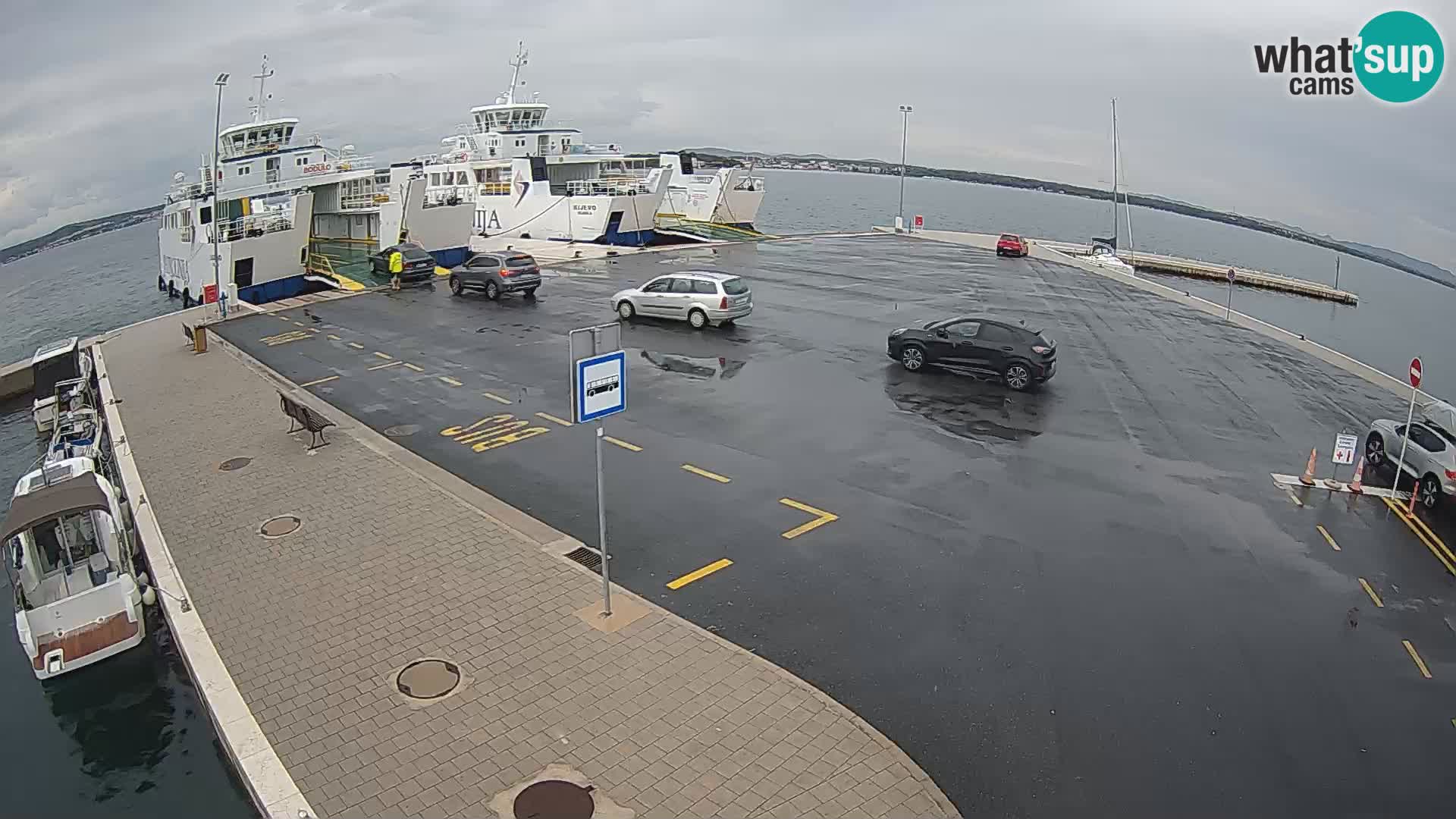 Tkon Live cam – traghetto – Dalmazia – Croazia