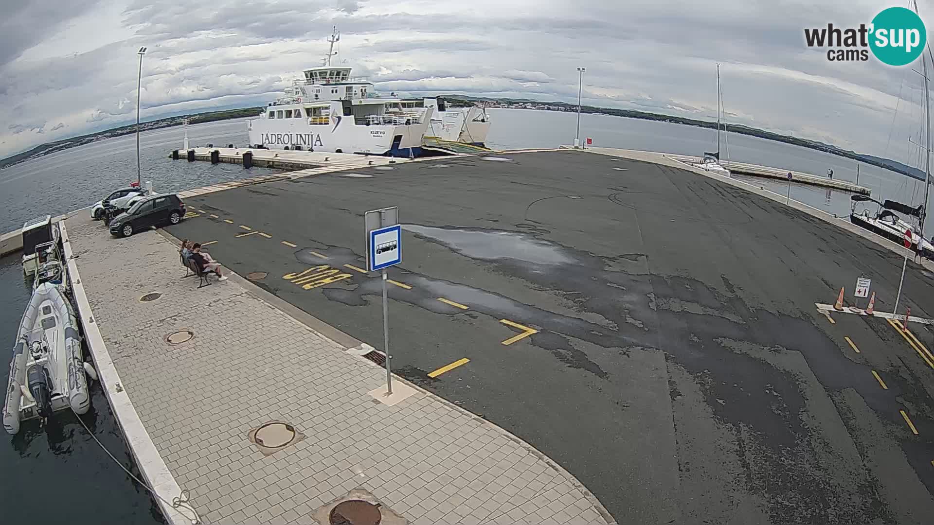 Tkon Live cam – traghetto – Dalmazia – Croazia