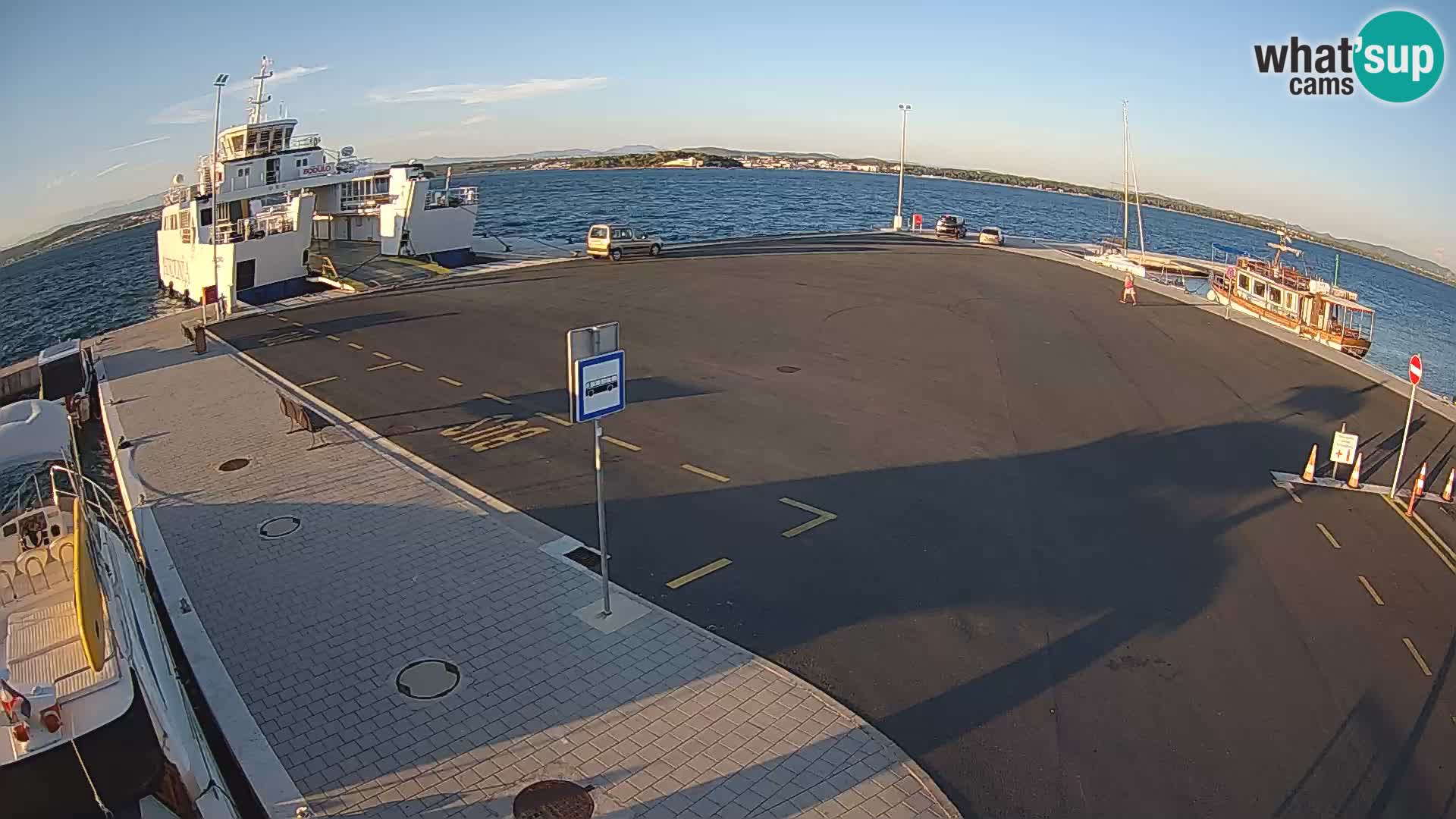 Tkon camera en vivo – Transportar – Dalmacia – Croacia