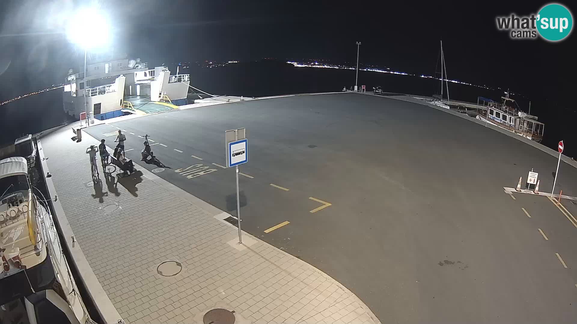 Tkon Live cam – ferry – Dalmatia – Croatia