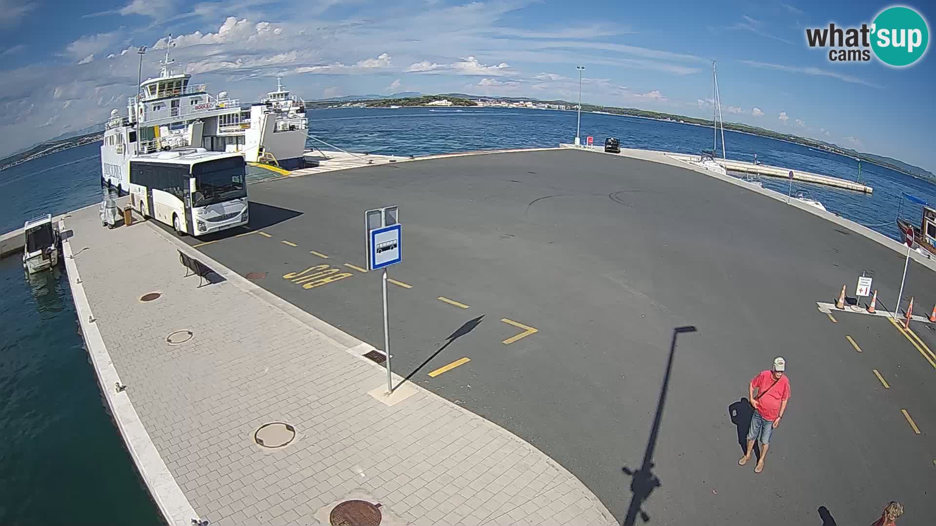 Tkon Live cam – traghetto – Dalmazia – Croazia