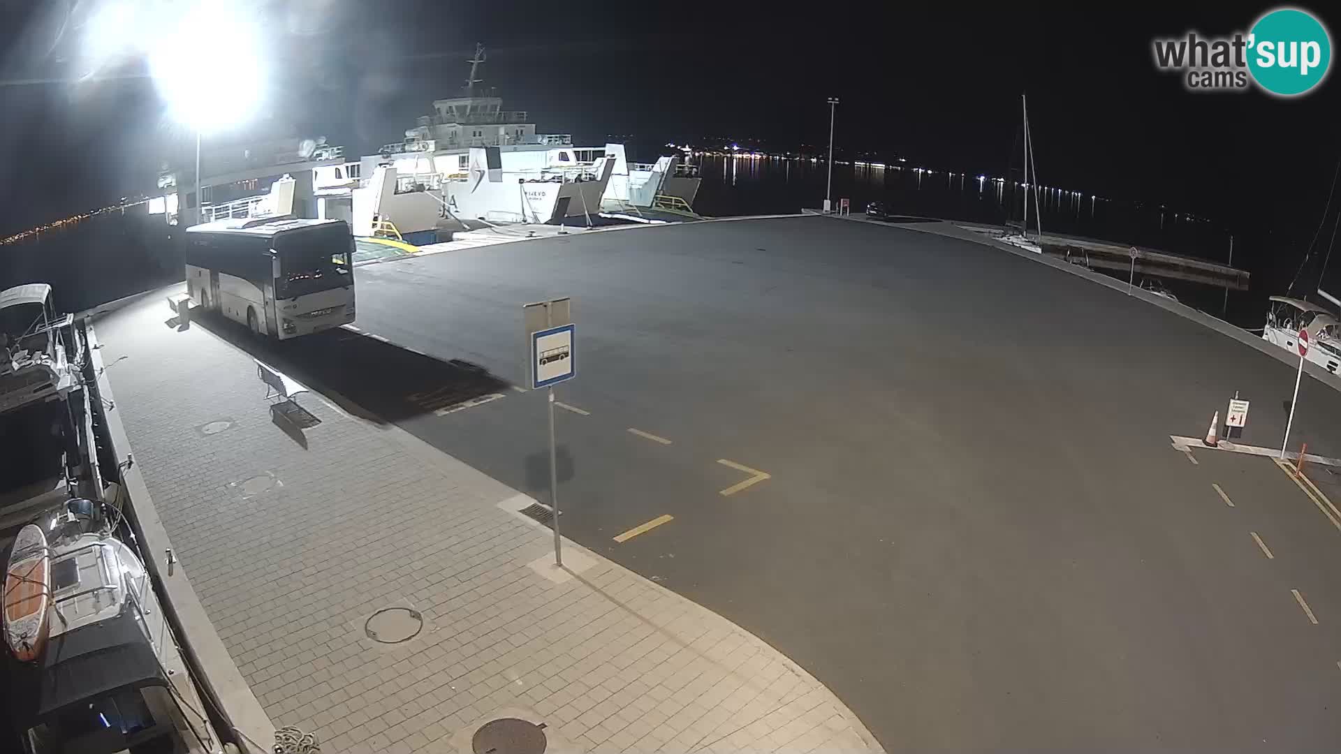 Tkon Live cam – Fähre – Dalmatien – Kroatien