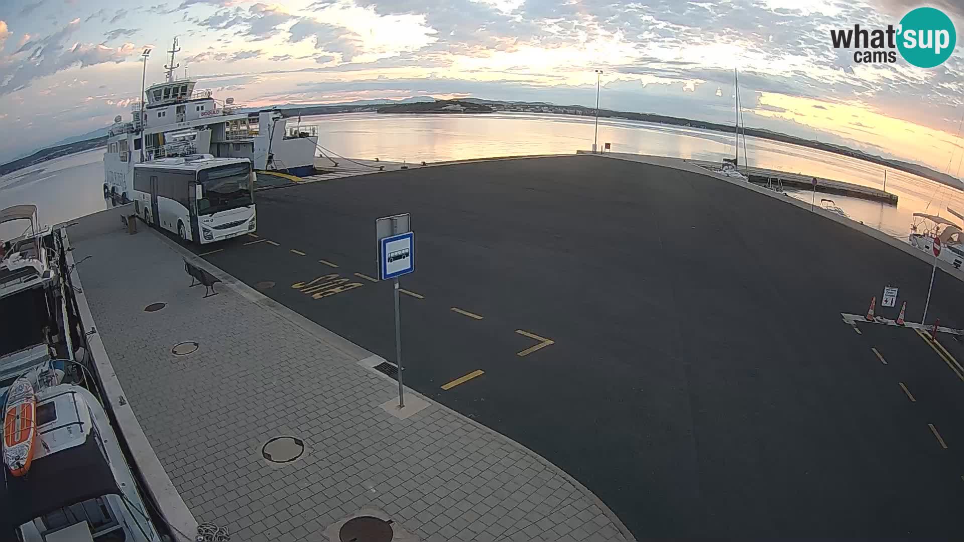 Tkon Live cam – ferry – Dalmatia – Croatia
