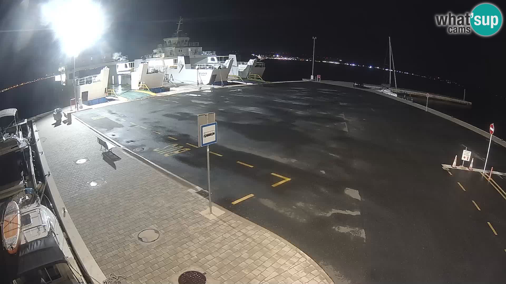 Tkon Live cam – ferry – Dalmatia – Croatia