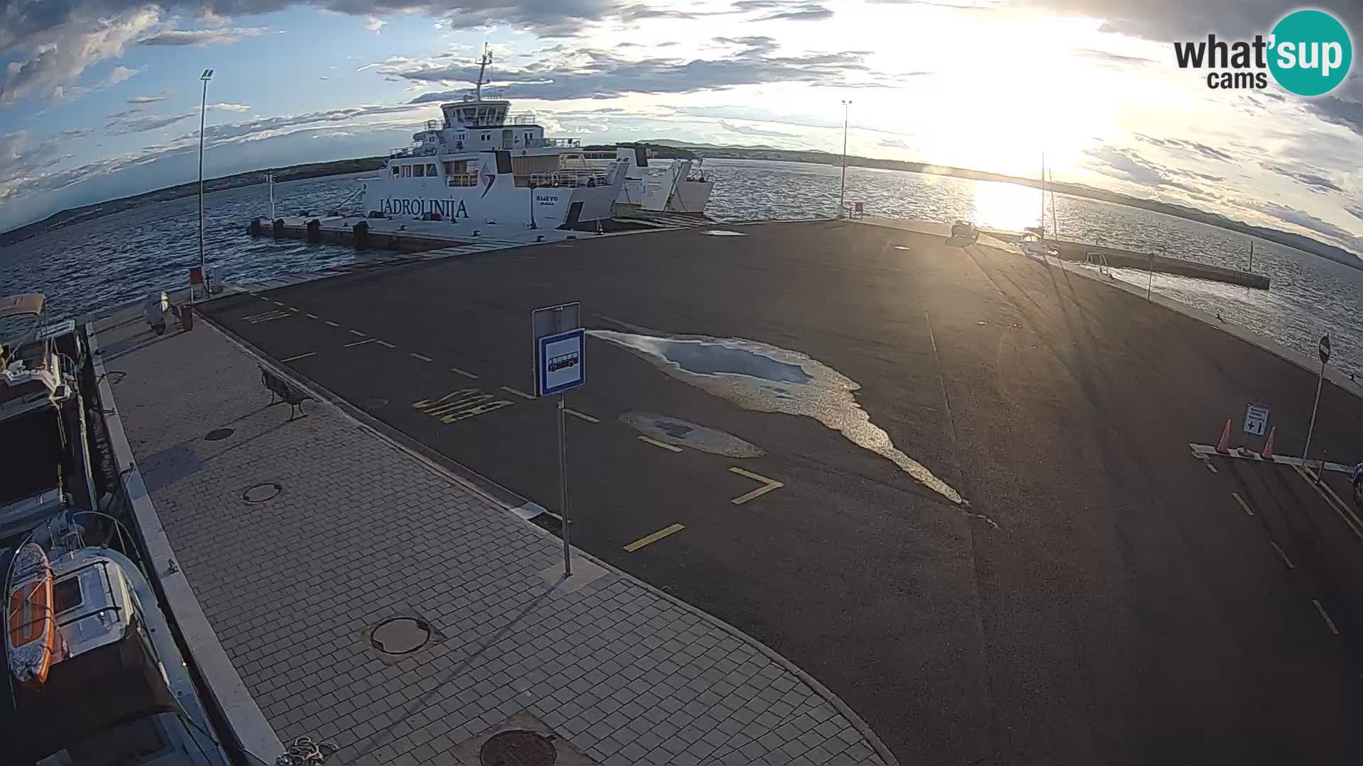 Tkon camera en vivo – Transportar – Dalmacia – Croacia
