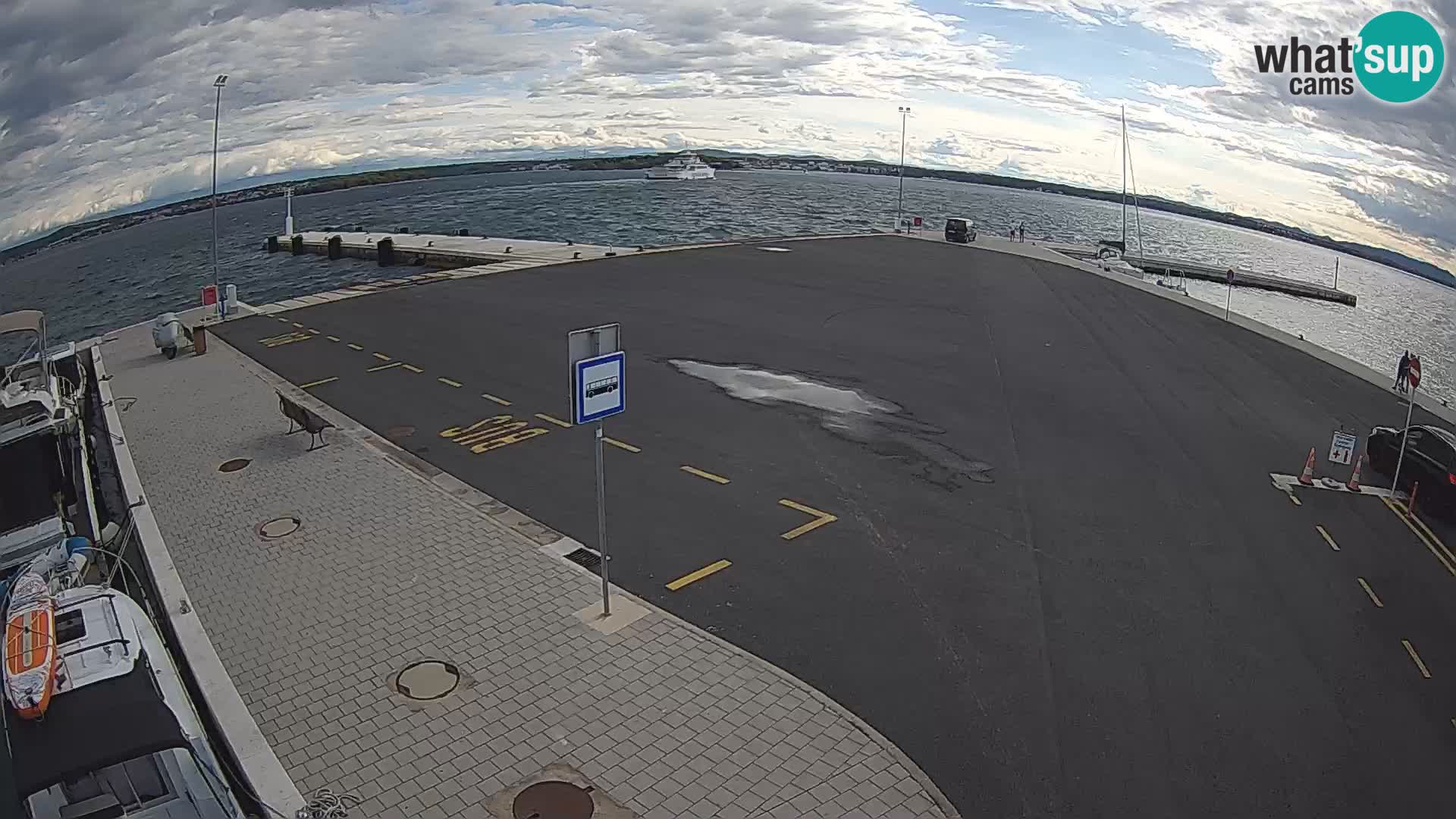 Tkon Live cam – ferry – Dalmatia – Croatia