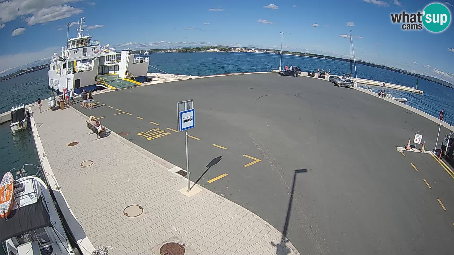 Tkon camera en vivo – Transportar – Dalmacia – Croacia