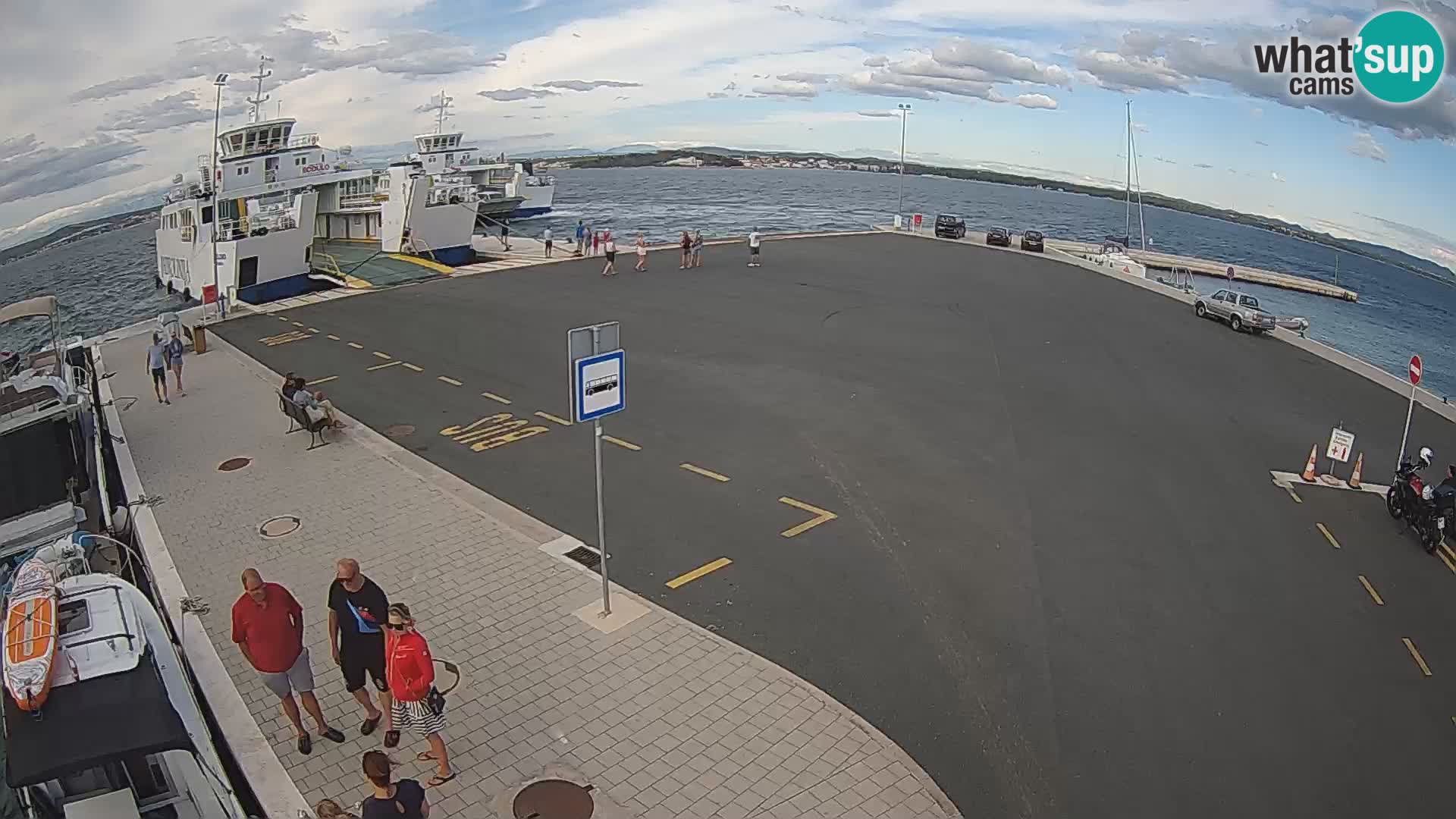 Tkon Live cam – ferry – Dalmatia – Croatia
