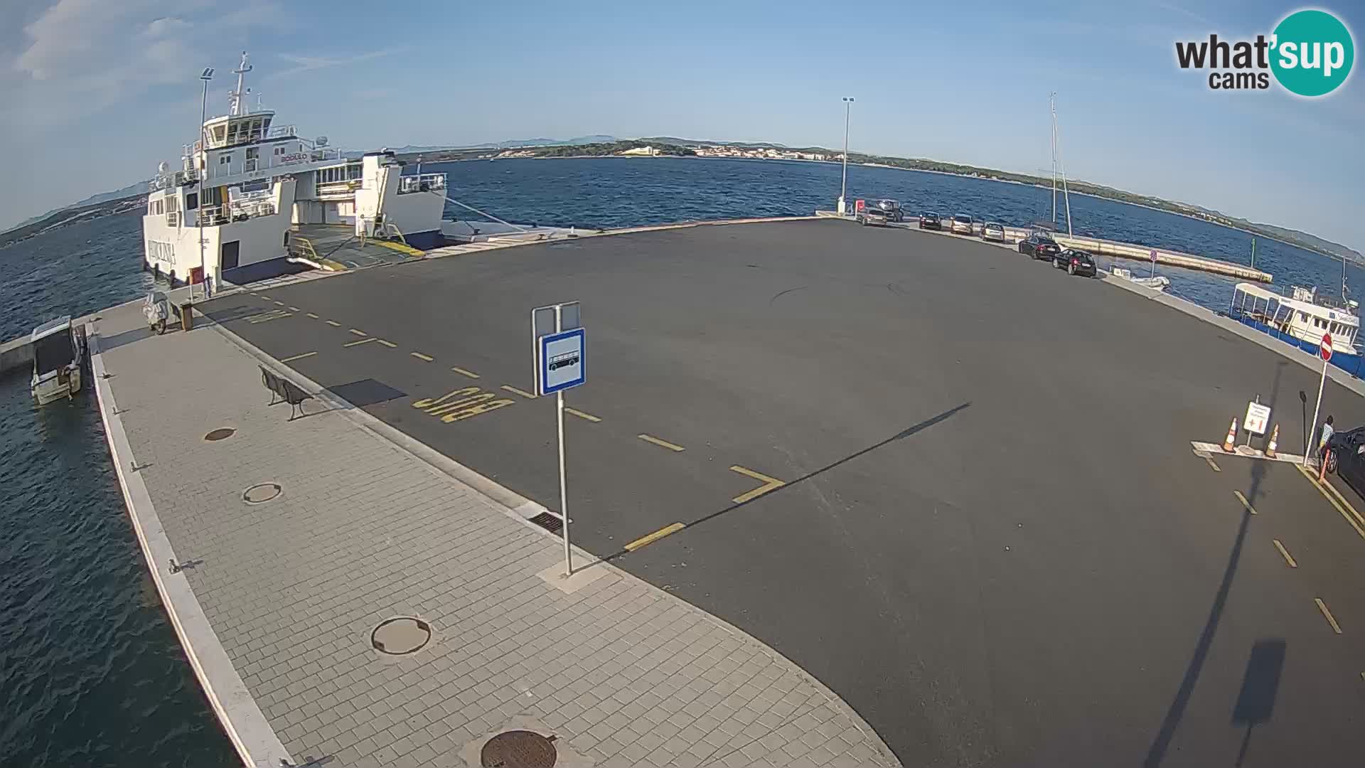 Tkon camera en vivo – Transportar – Dalmacia – Croacia