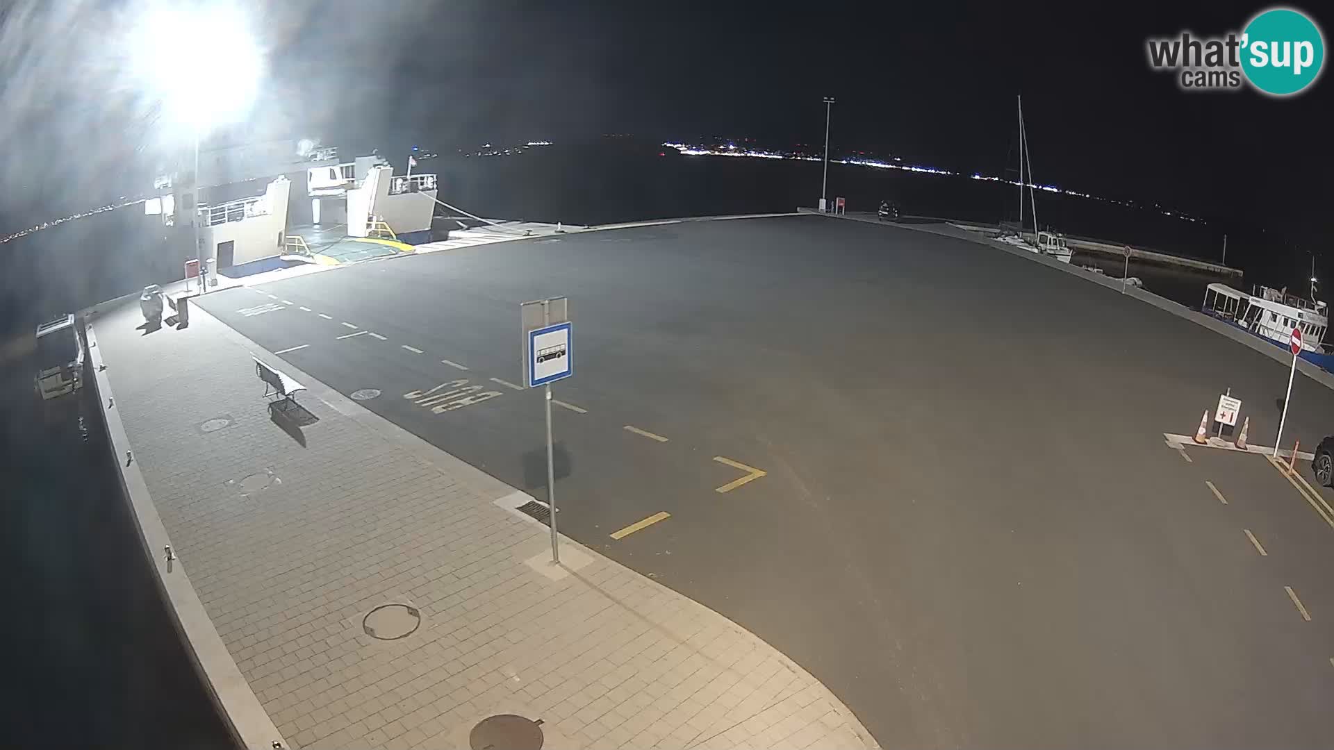Tkon Live cam – ferry – Dalmatia – Croatia