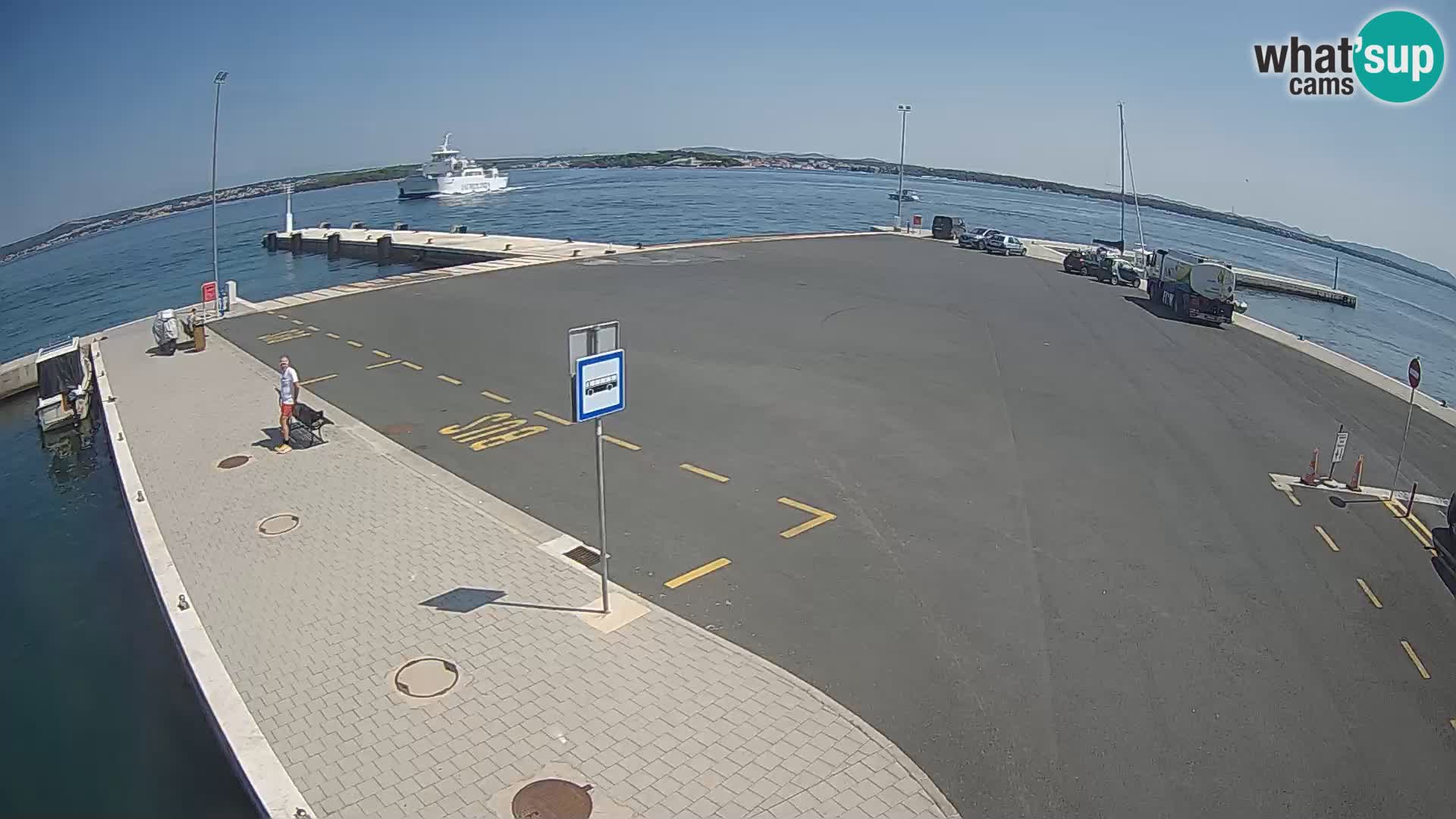 Tkon Live cam – traghetto – Dalmazia – Croazia