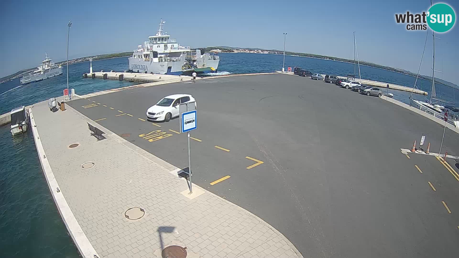 Tkon Live cam – traghetto – Dalmazia – Croazia