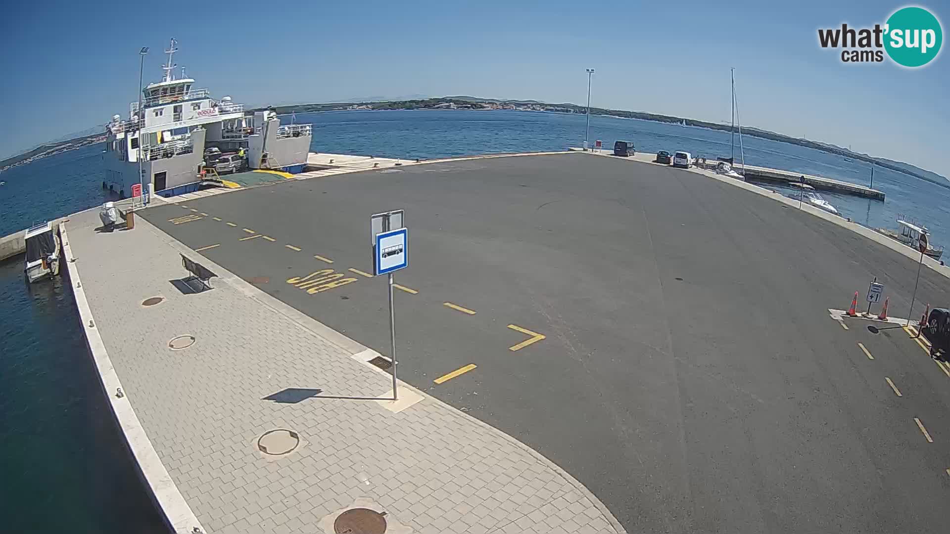 Tkon Live cam – Fähre – Dalmatien – Kroatien