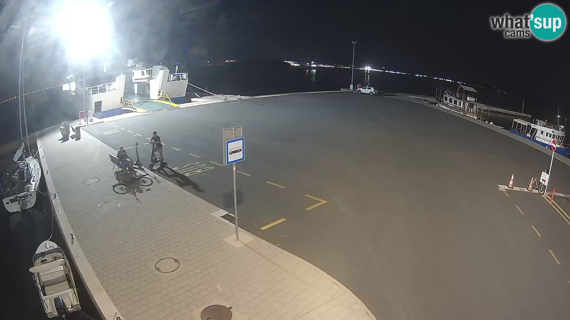 Tkon Live cam – ferry – Dalmatia – Croatia