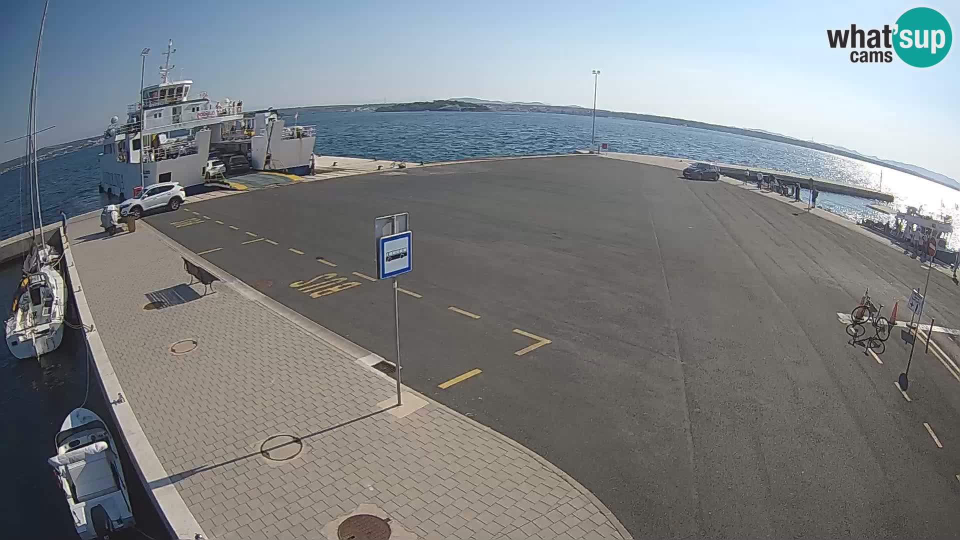 Tkon Live cam – Fähre – Dalmatien – Kroatien