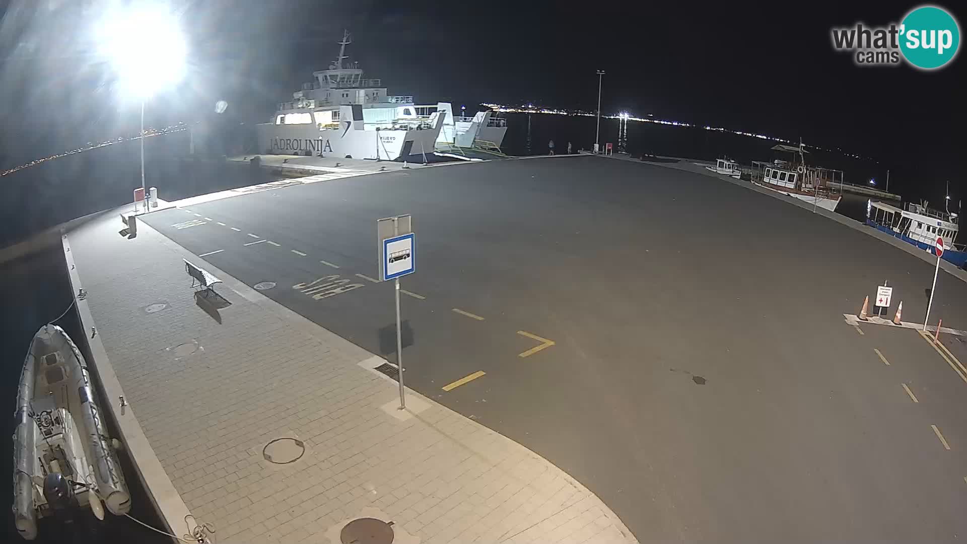 Tkon Live cam – Fähre – Dalmatien – Kroatien