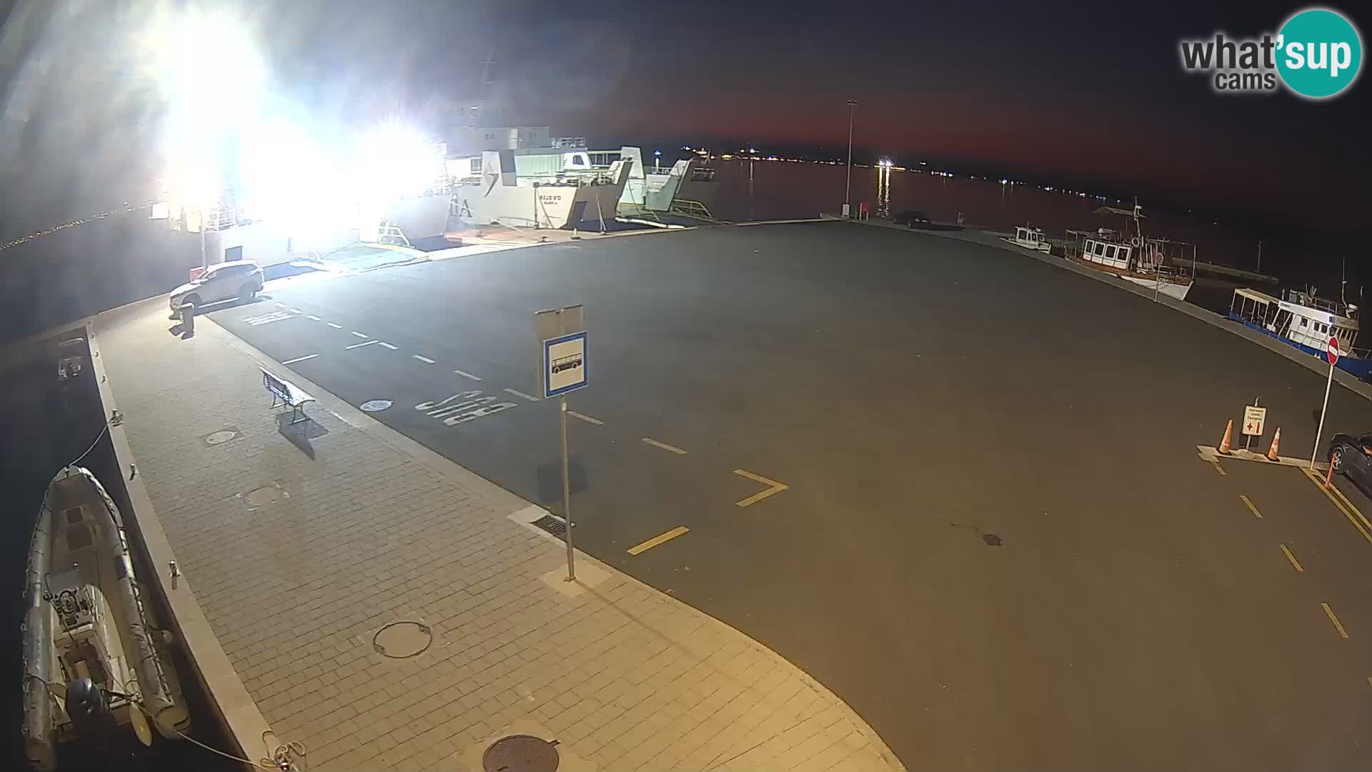 Tkon Live cam – Fähre – Dalmatien – Kroatien