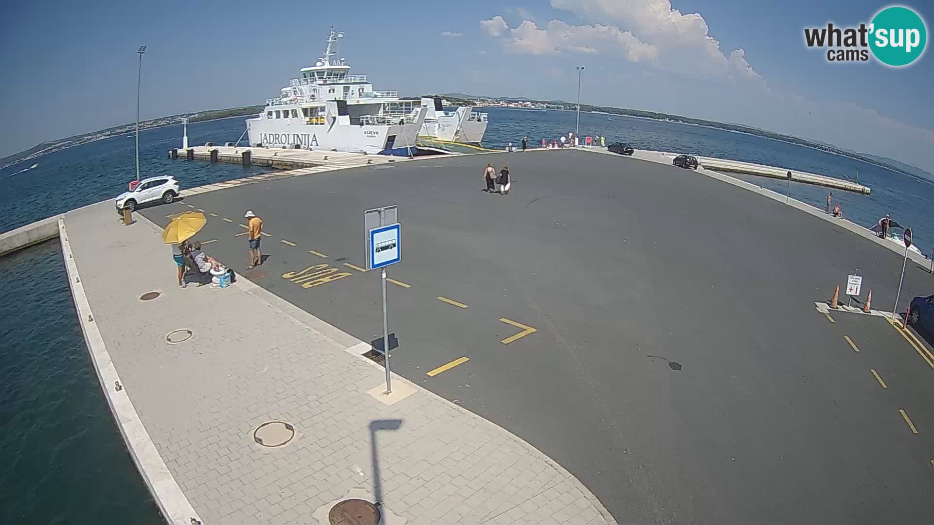 Tkon Live cam – Fähre – Dalmatien – Kroatien