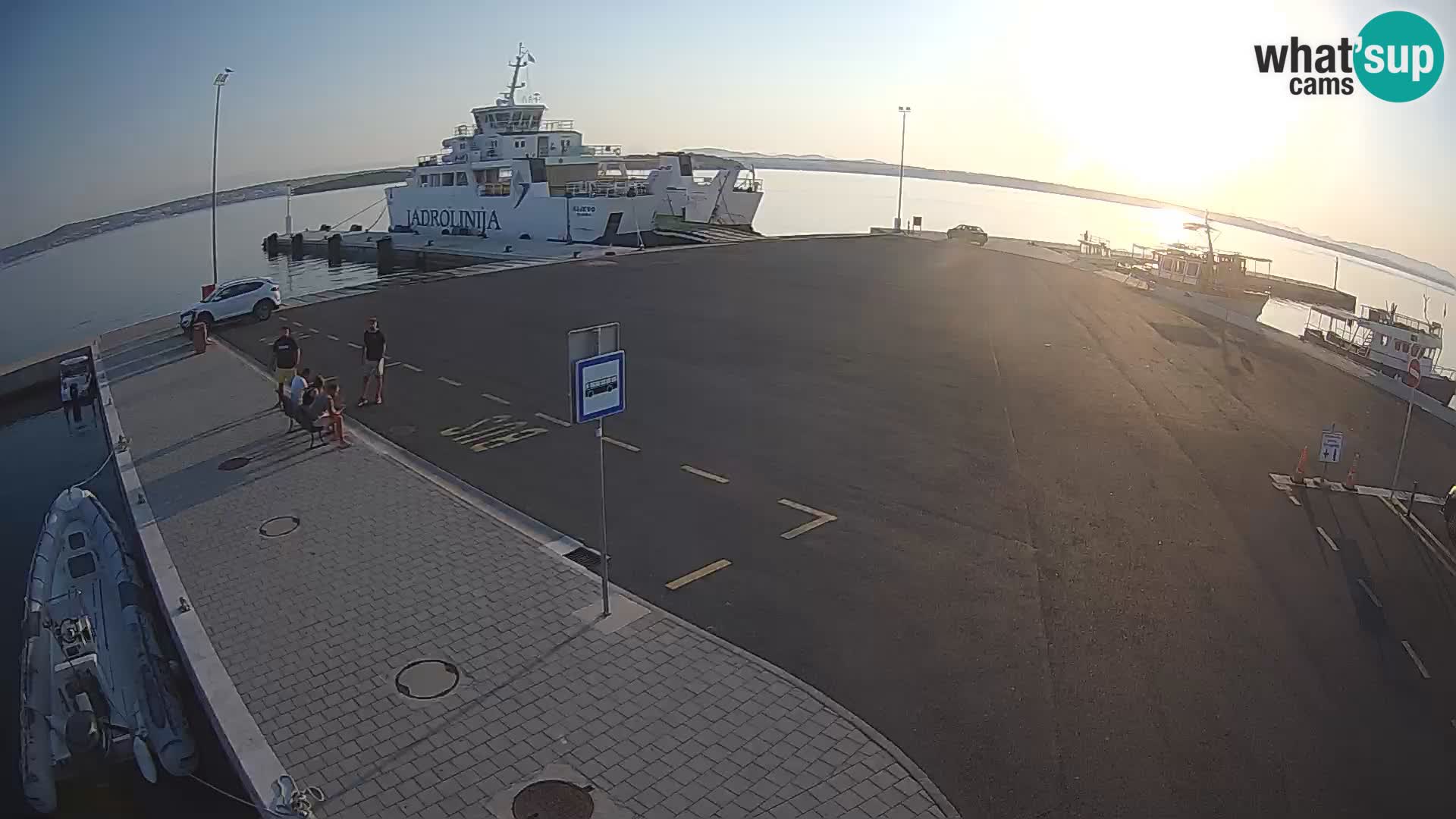 Tkon camera en vivo – Transportar – Dalmacia – Croacia