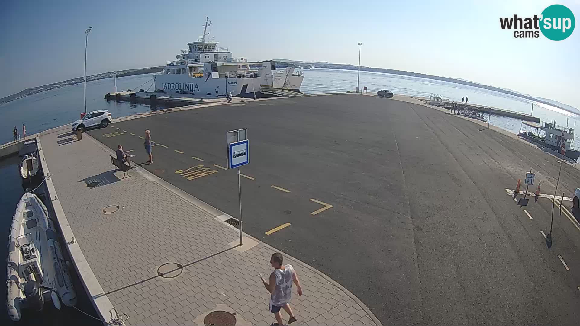 Tkon camera en vivo – Transportar – Dalmacia – Croacia