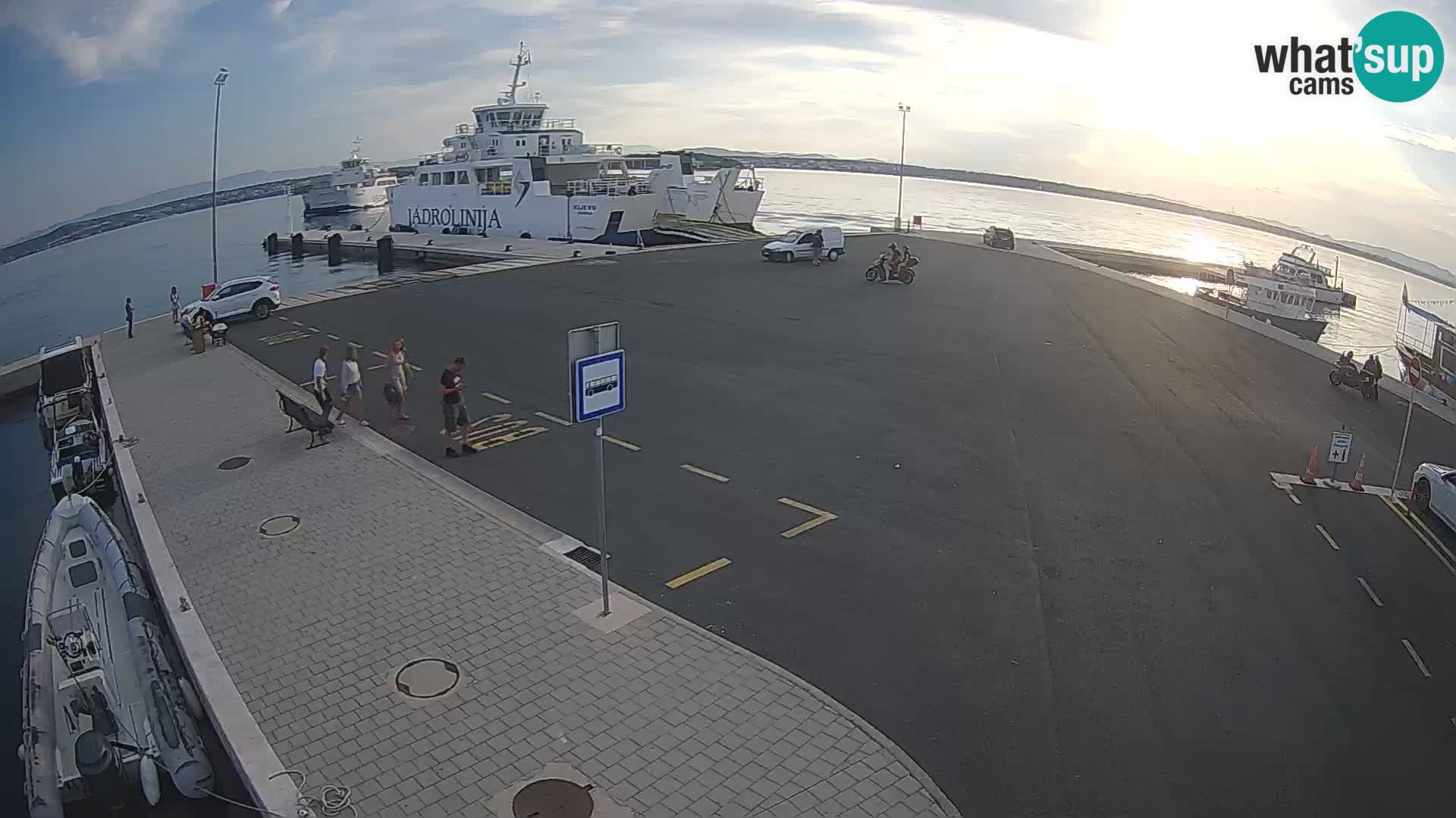 Tkon Live cam – Fähre – Dalmatien – Kroatien