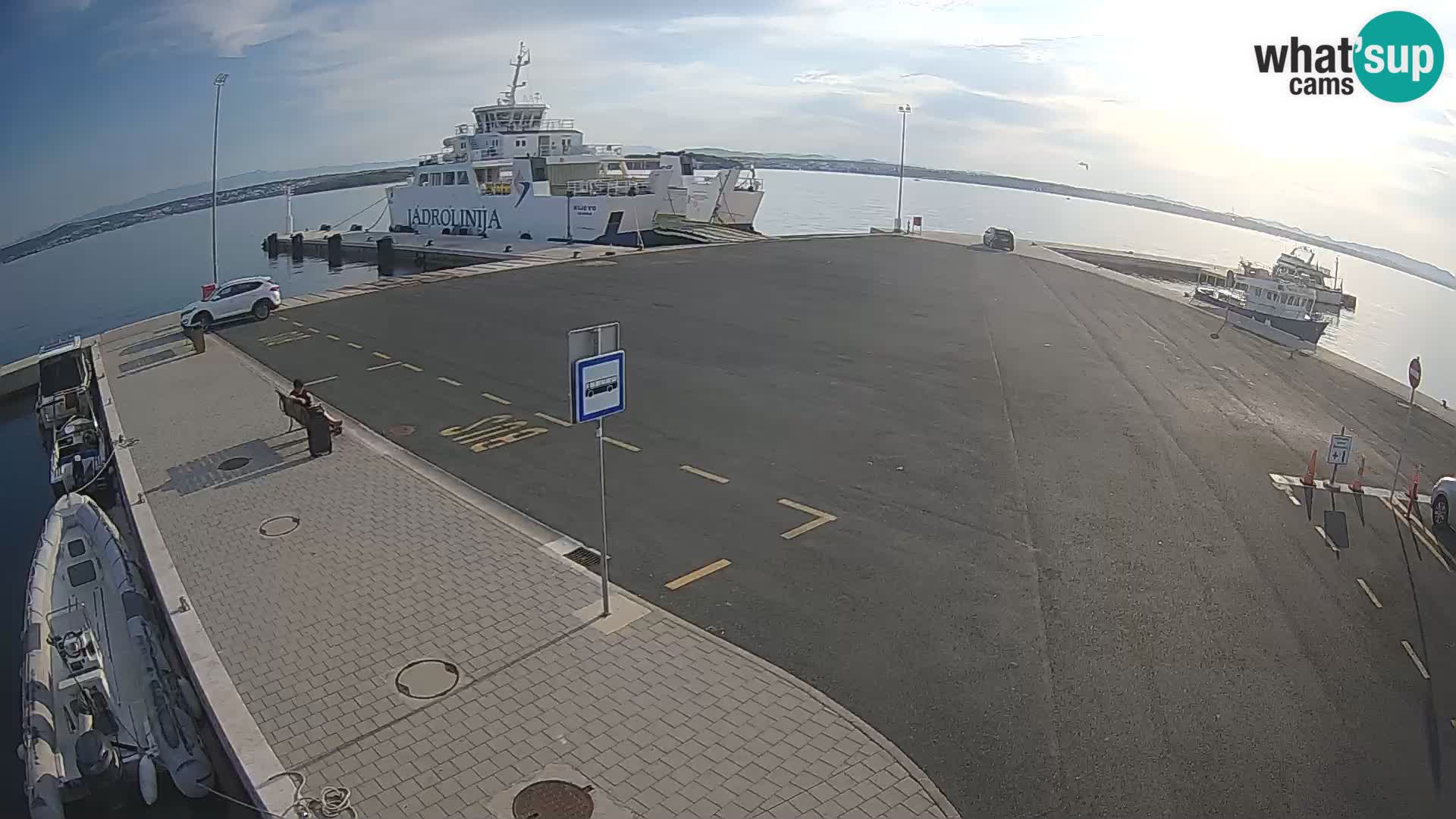 Tkon Live cam – Fähre – Dalmatien – Kroatien
