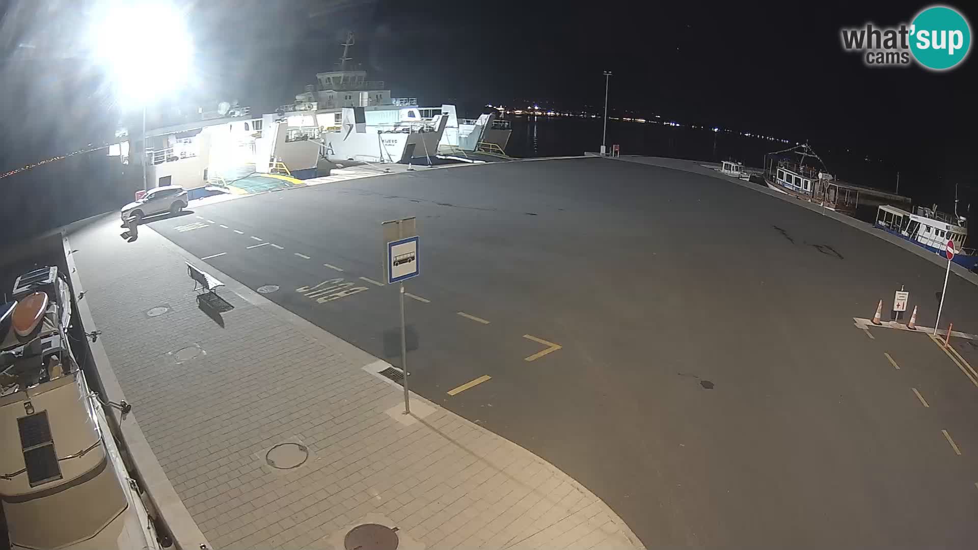 Tkon Live cam – ferry – Dalmatia – Croatia