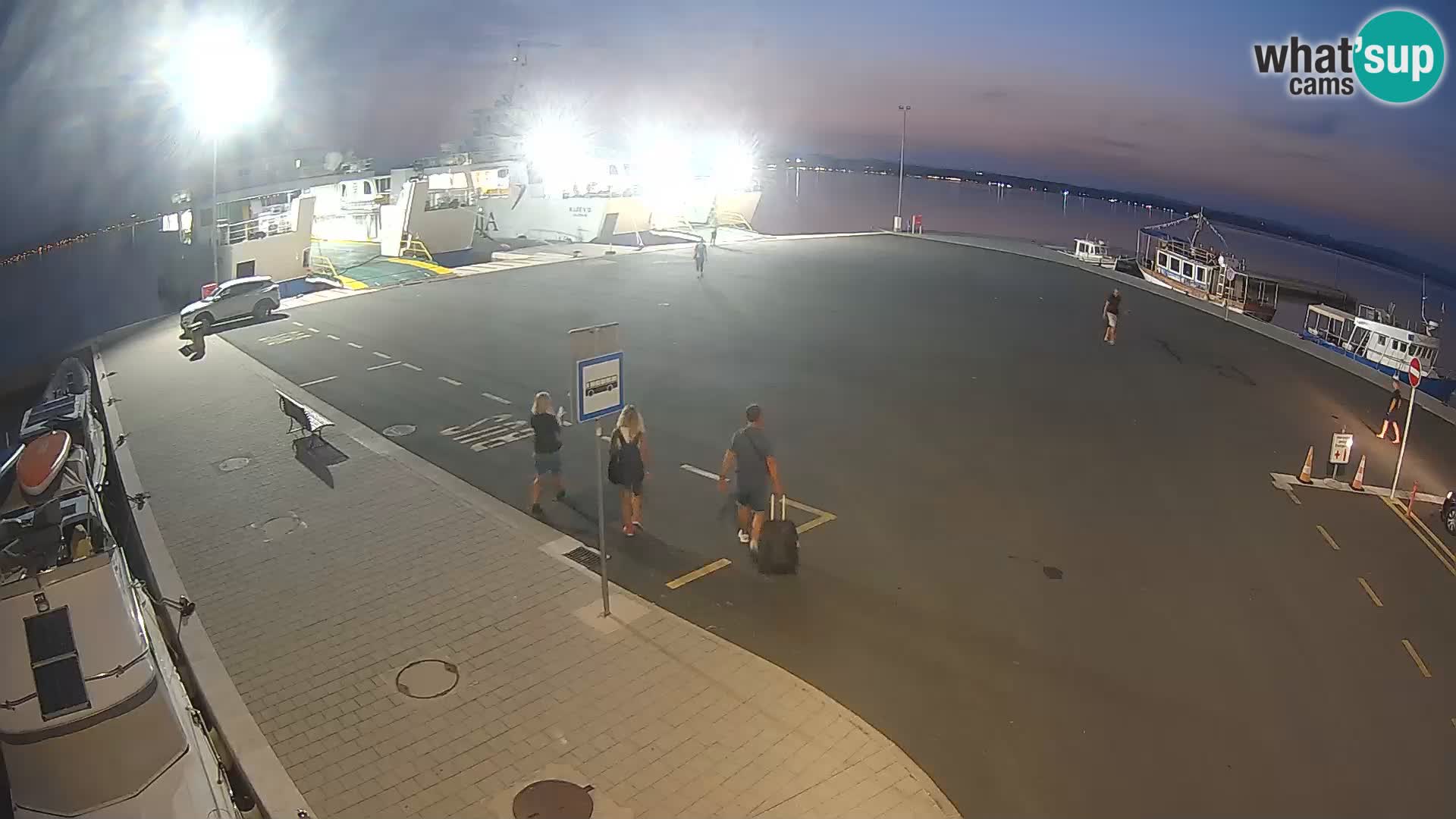 Tkon Live cam – ferry – Dalmatia – Croatia