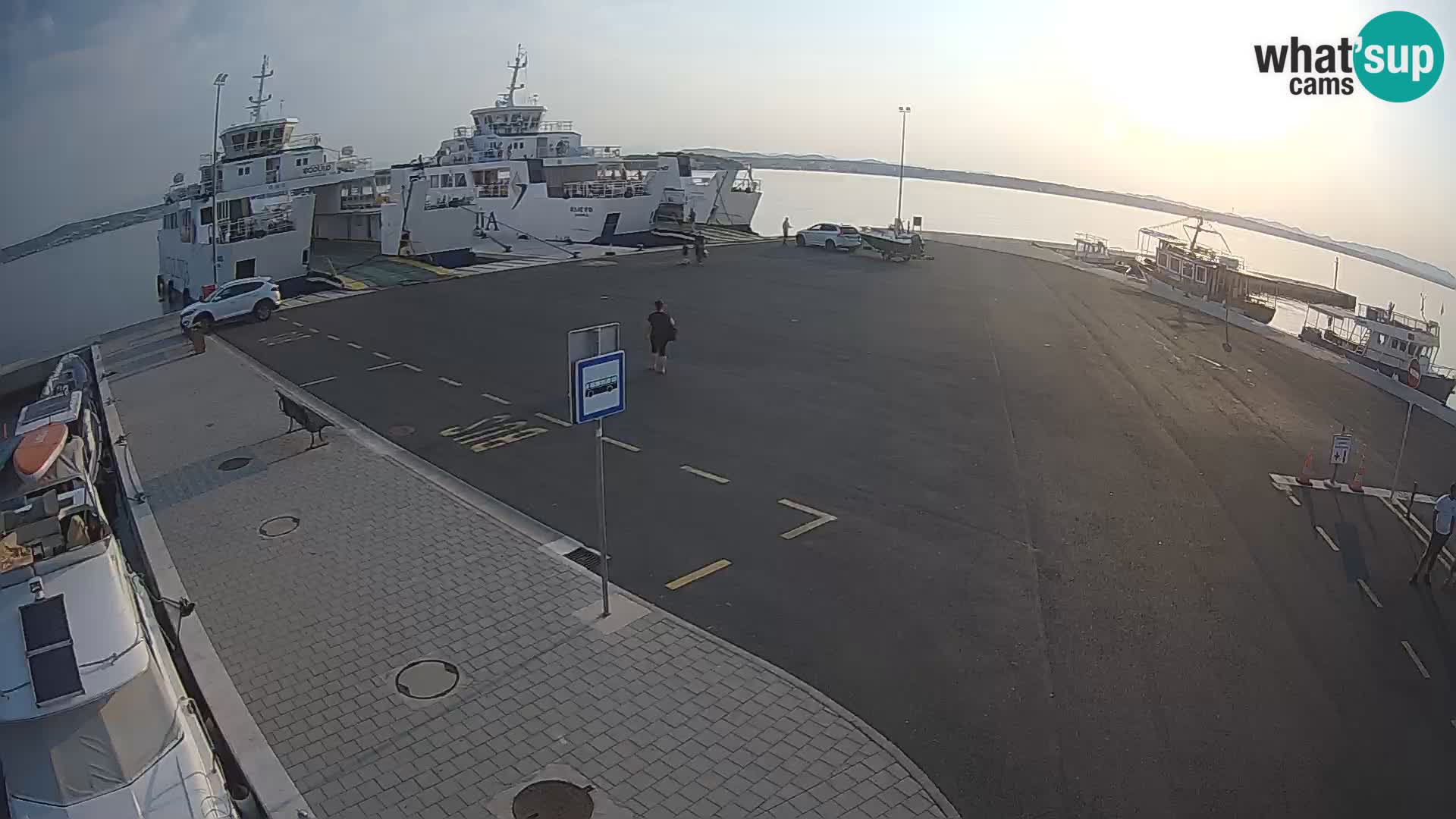 Tkon Live cam – Fähre – Dalmatien – Kroatien