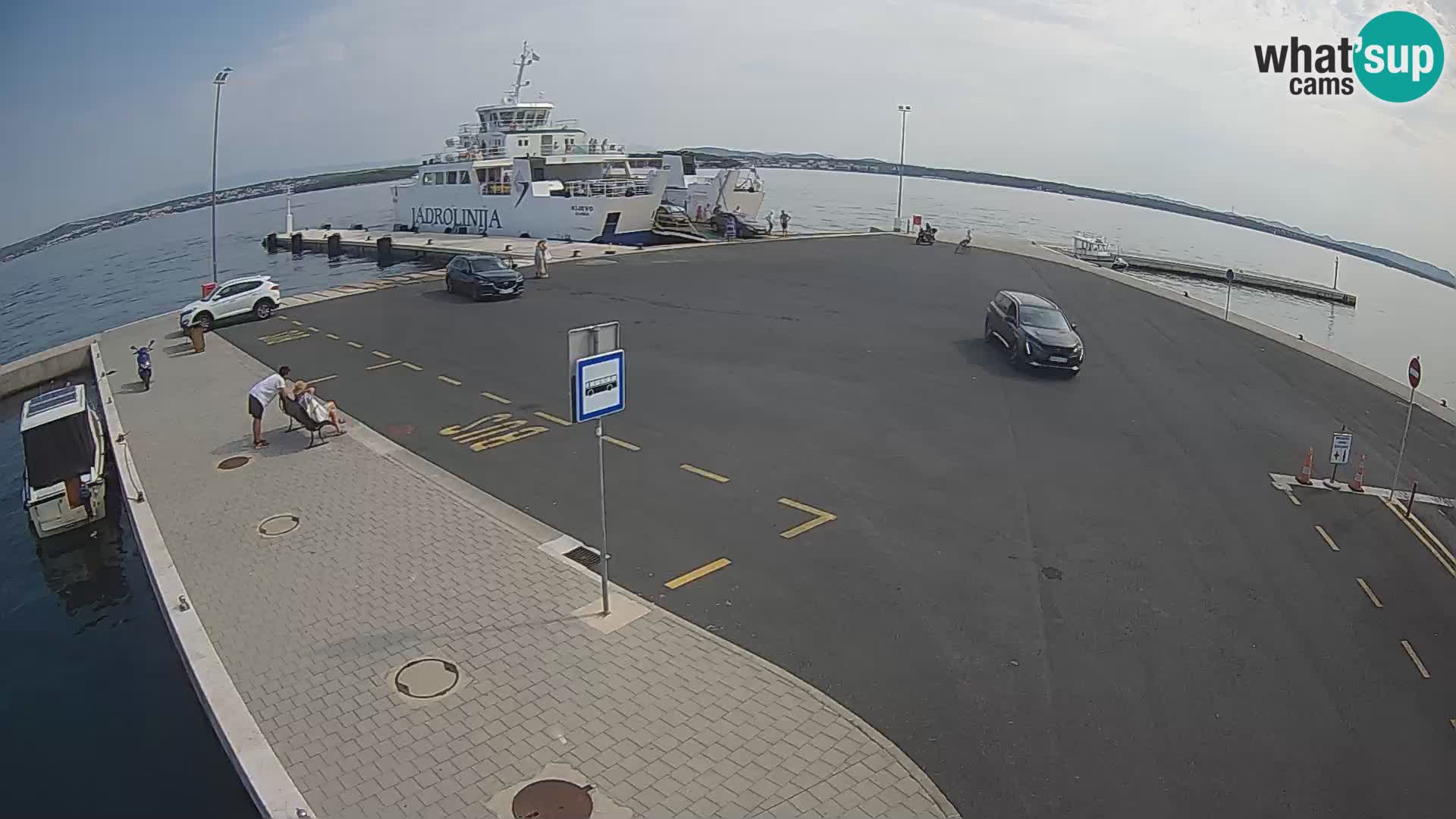 Tkon Live cam – Fähre – Dalmatien – Kroatien