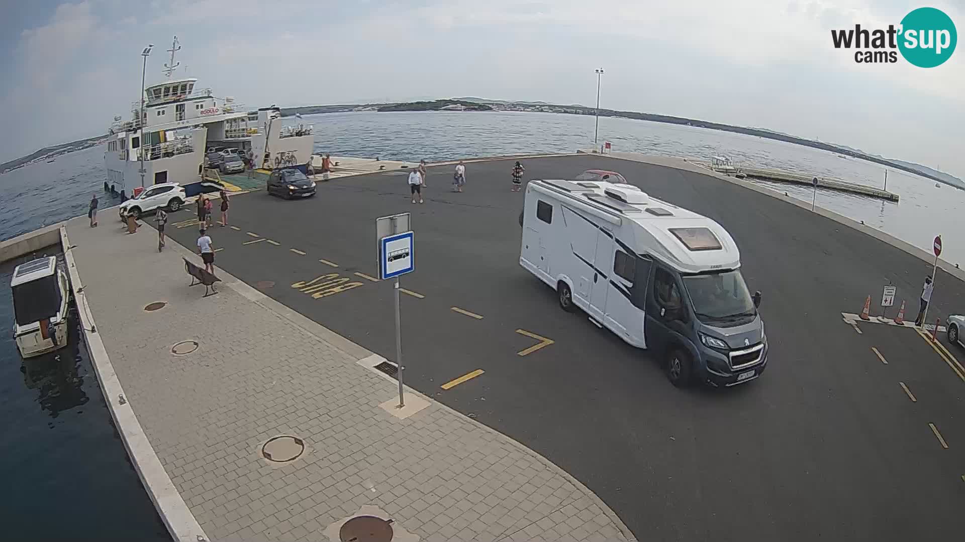 Tkon camera en vivo – Transportar – Dalmacia – Croacia