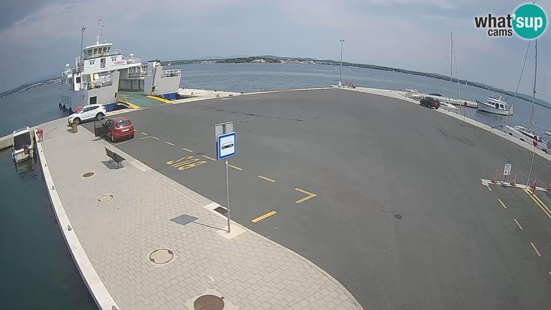 Tkon Live cam – Fähre – Dalmatien – Kroatien