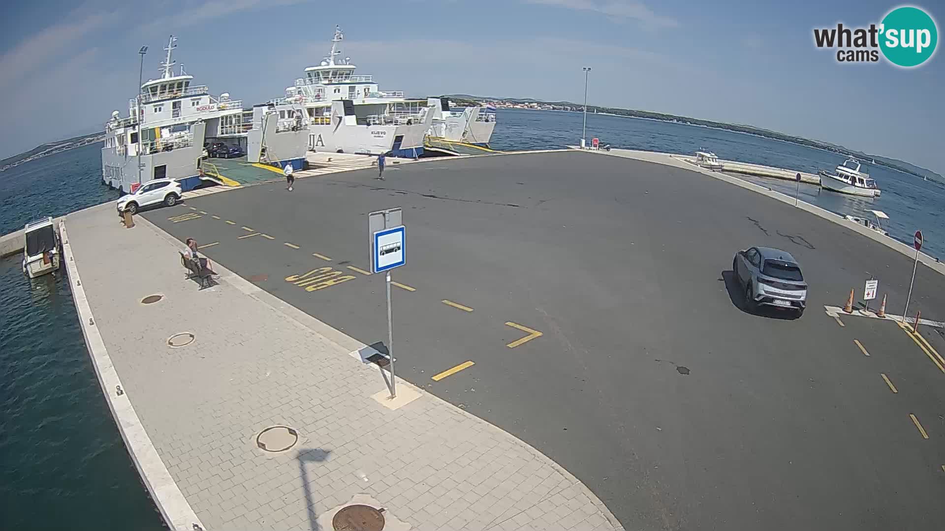 Tkon Live cam – Fähre – Dalmatien – Kroatien